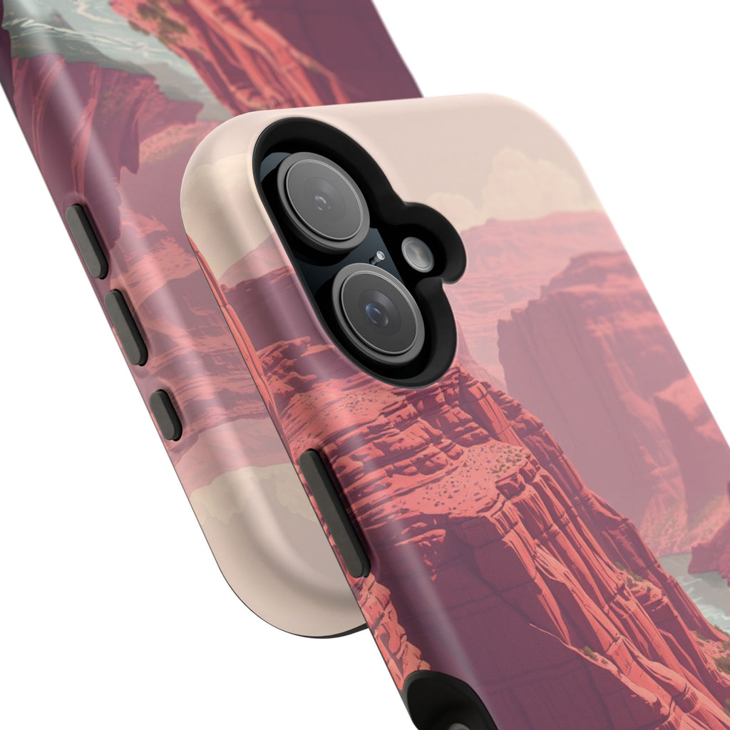 iPhone Rose Pink And Cream River Canyon Slim Everyday iPhone Designer · iPhone C