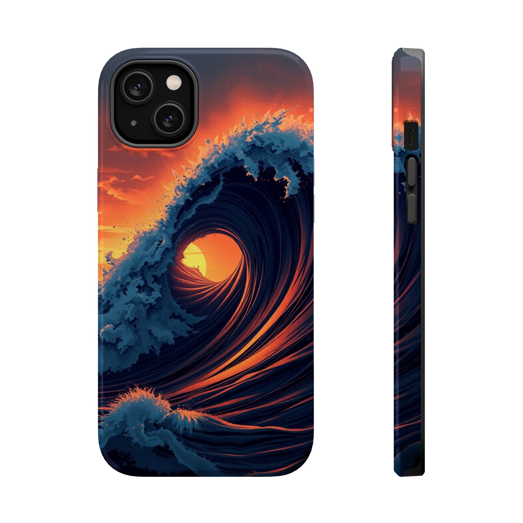 iPhone Radiant Sound Wave Design Bold Modern Everyday Snap Case · iPhone Case