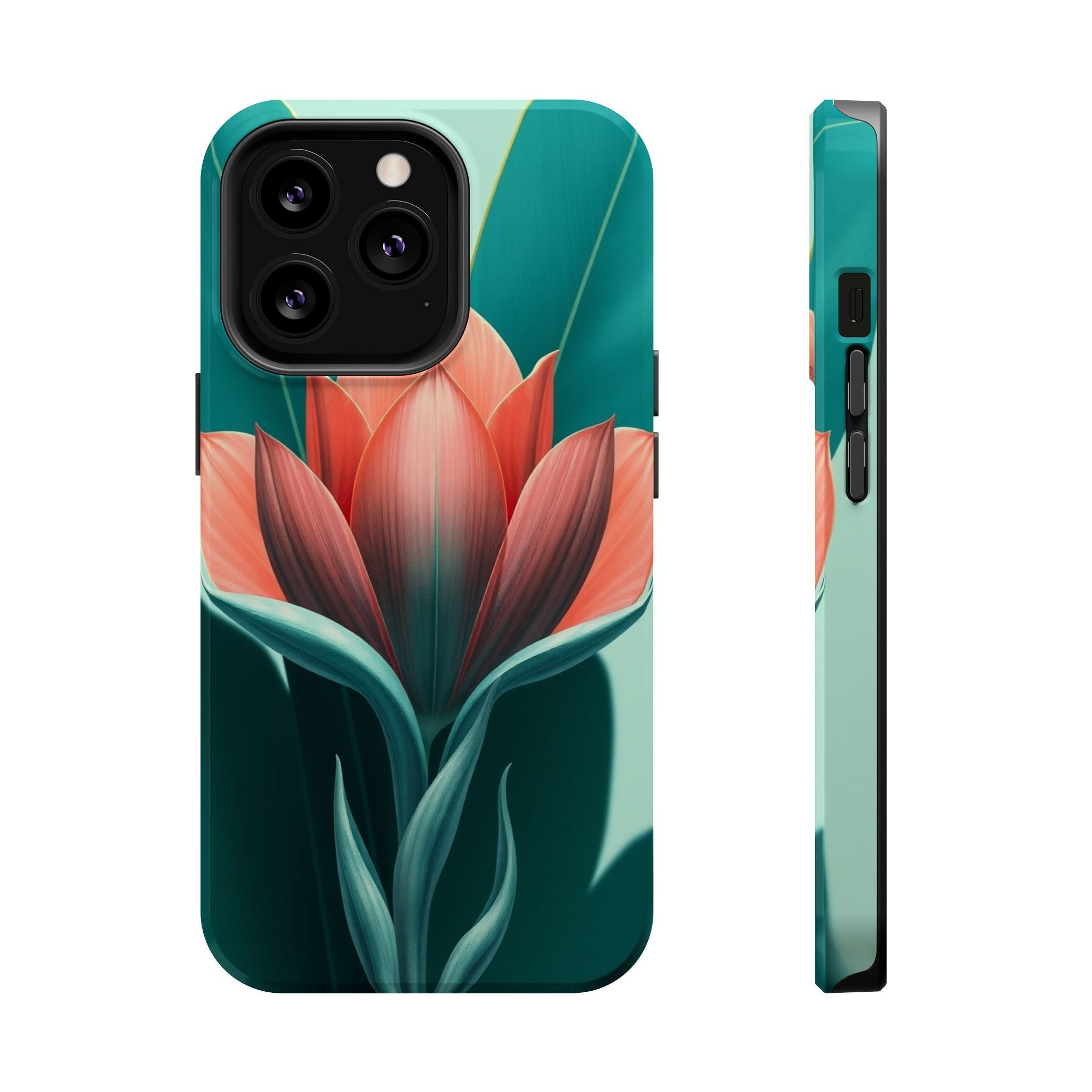 iPhone Dreamy Botanical Illustration Design Soft iPhone 14 Finish · iPhone Case