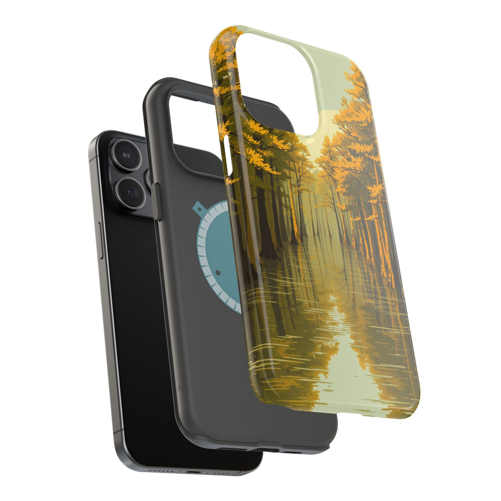 iPhone Cypress Swamp Enchanted Art Bold Modern Everyday Snap Case · iPhone Case