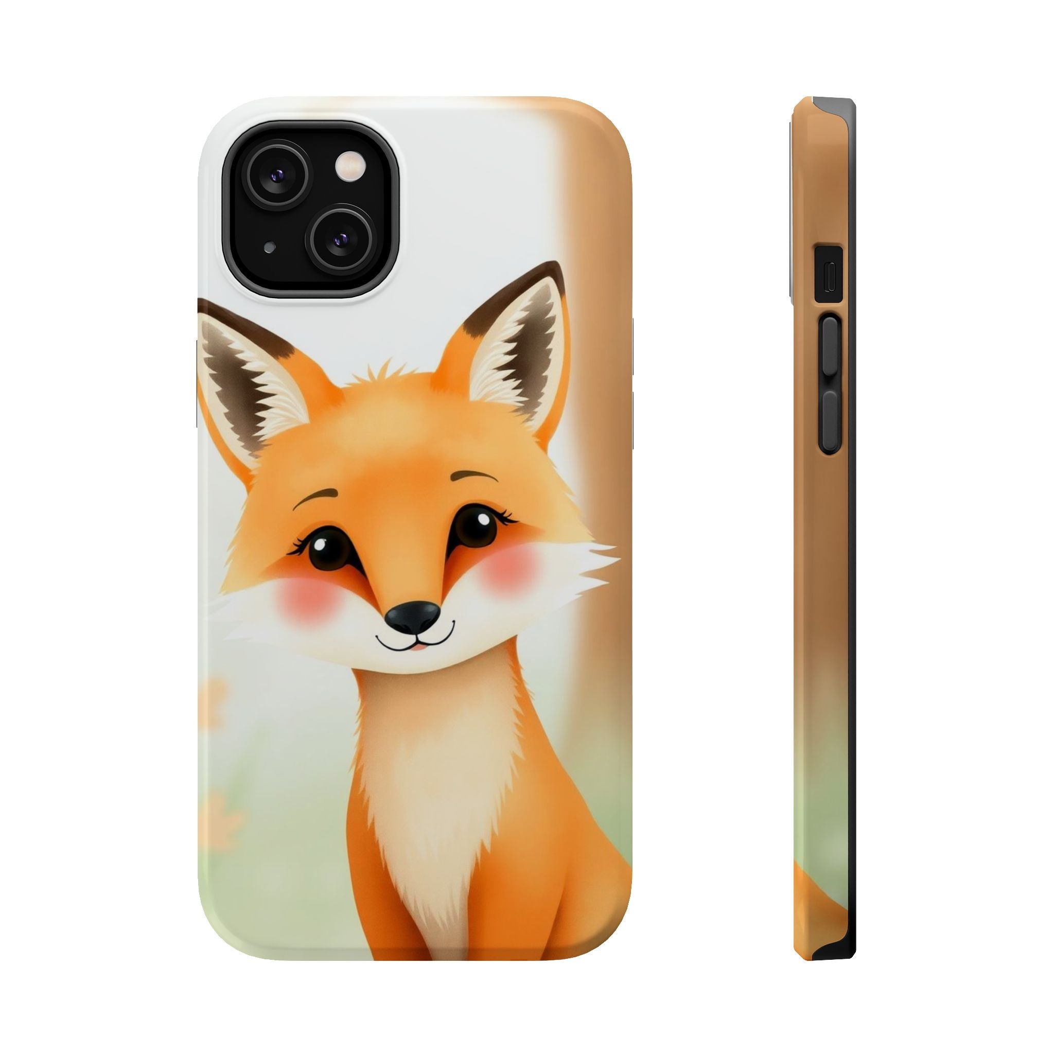 iPhone Watercolor Fox Portrait Kids Fun iPhone Phone Case Gift Slim · iPhone Cas