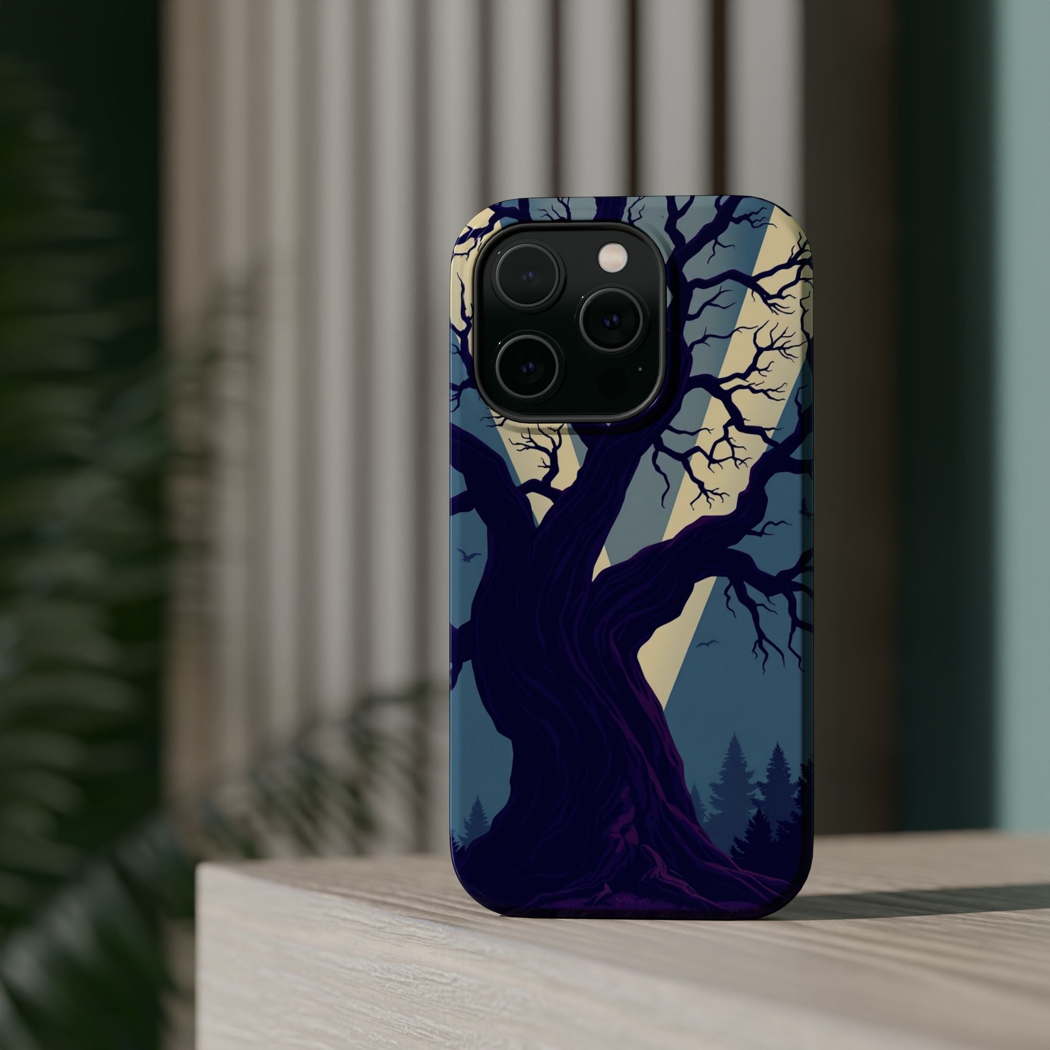 iPhone Twisted Tree Vintage Retro Poster Slim Everyday Designer Case · iPhone Ca
