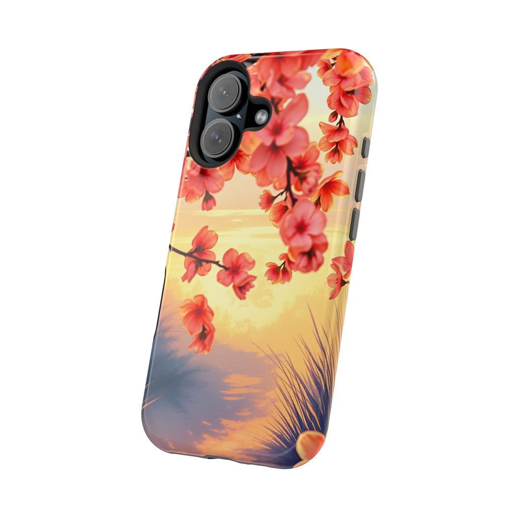 iPhone Sunset Amber And Peach Blossom Trail Slim Snap Cas Carry Case · iPhone Ca