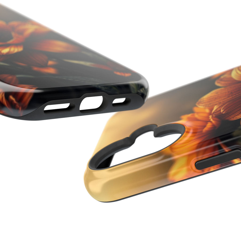 iPhone Radiant Floral Ombre Design Bold Modern Everyday Snap Case · iPhone Case