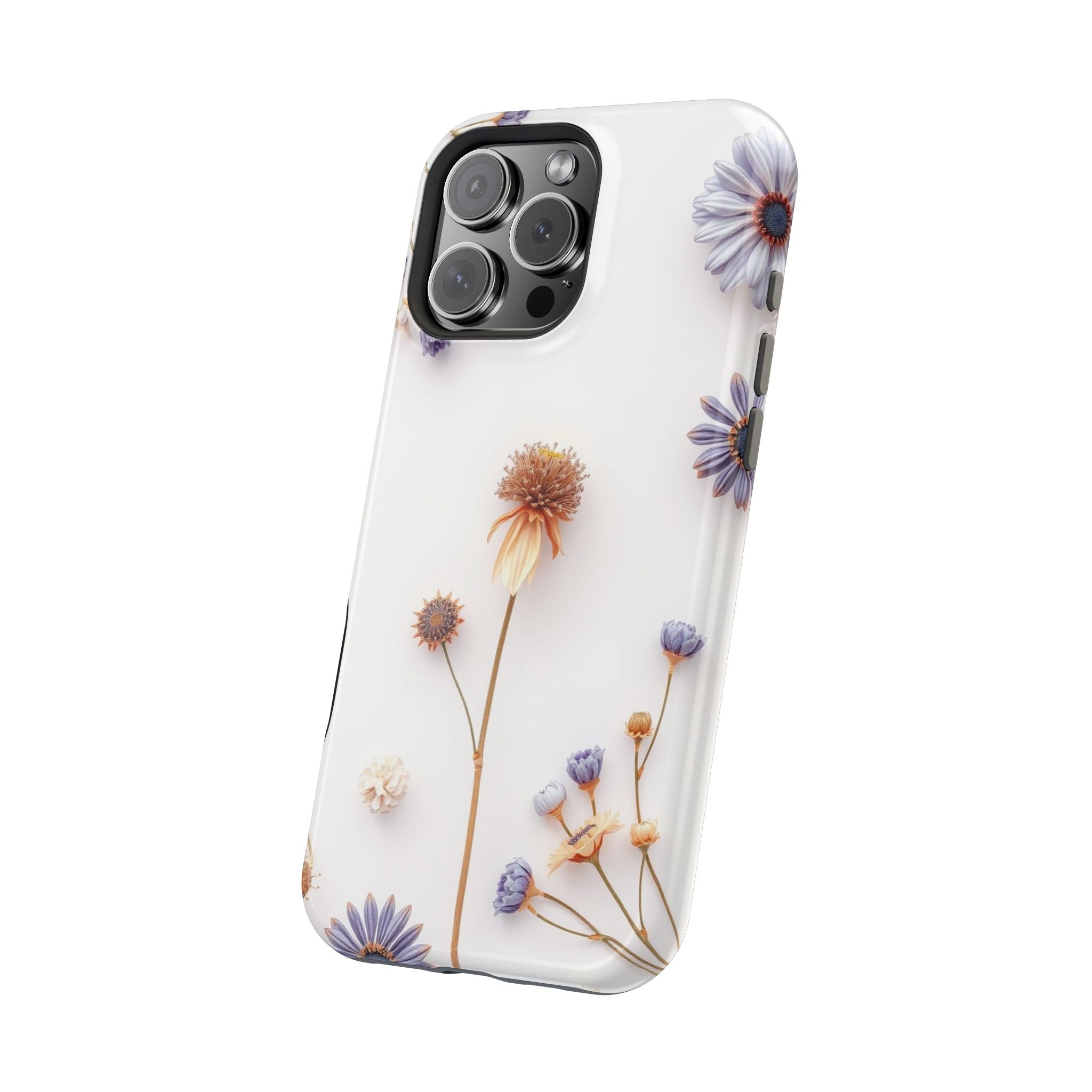 iPhone Dried Flower Flat Lay Bold Art Slim Everyday Designer Case · iPhone Case