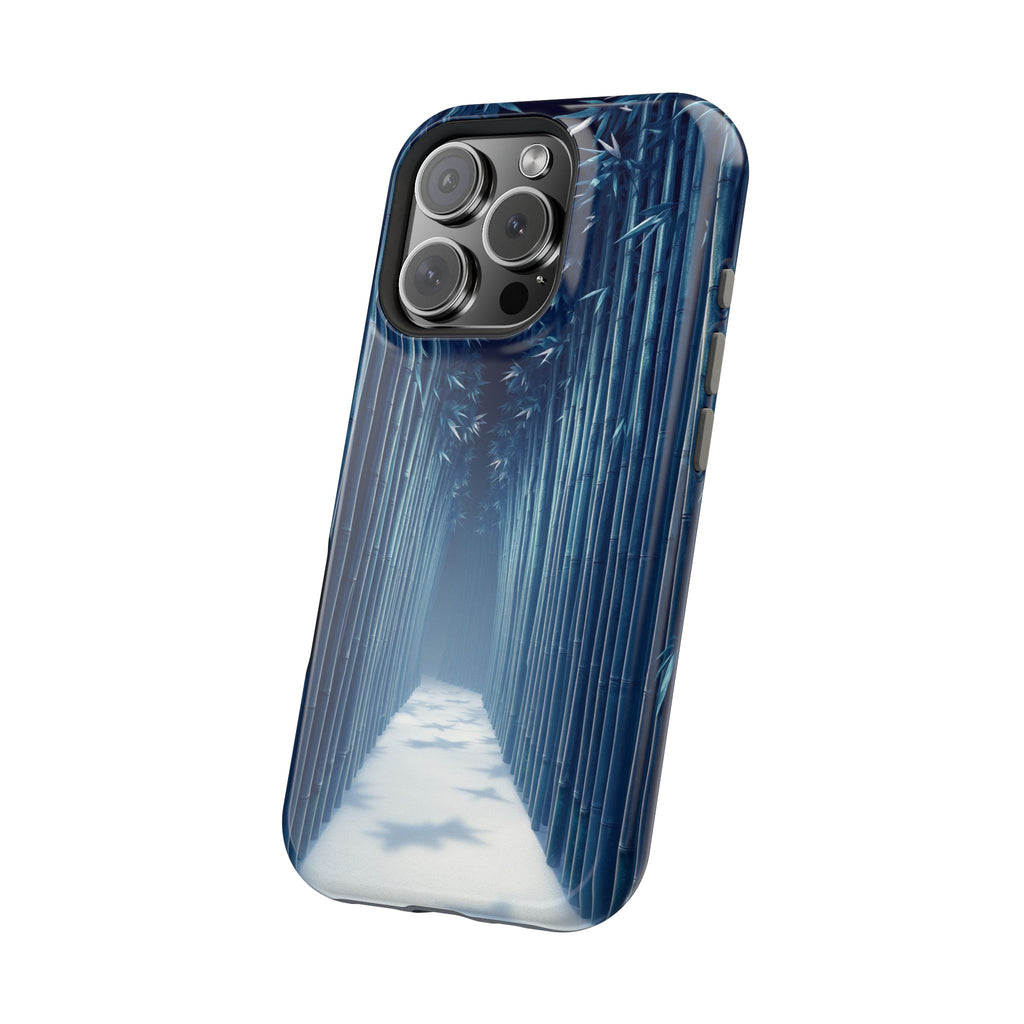 iPhone Bamboo Grove Electric Art Bold Modern Everyday Snap Case · iPhone Case
