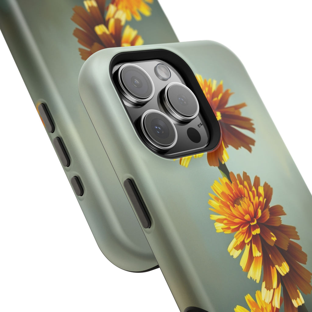 iPhone Ranunculus Stack Electric Art Slim Everyday Designer Case · iPhone Case