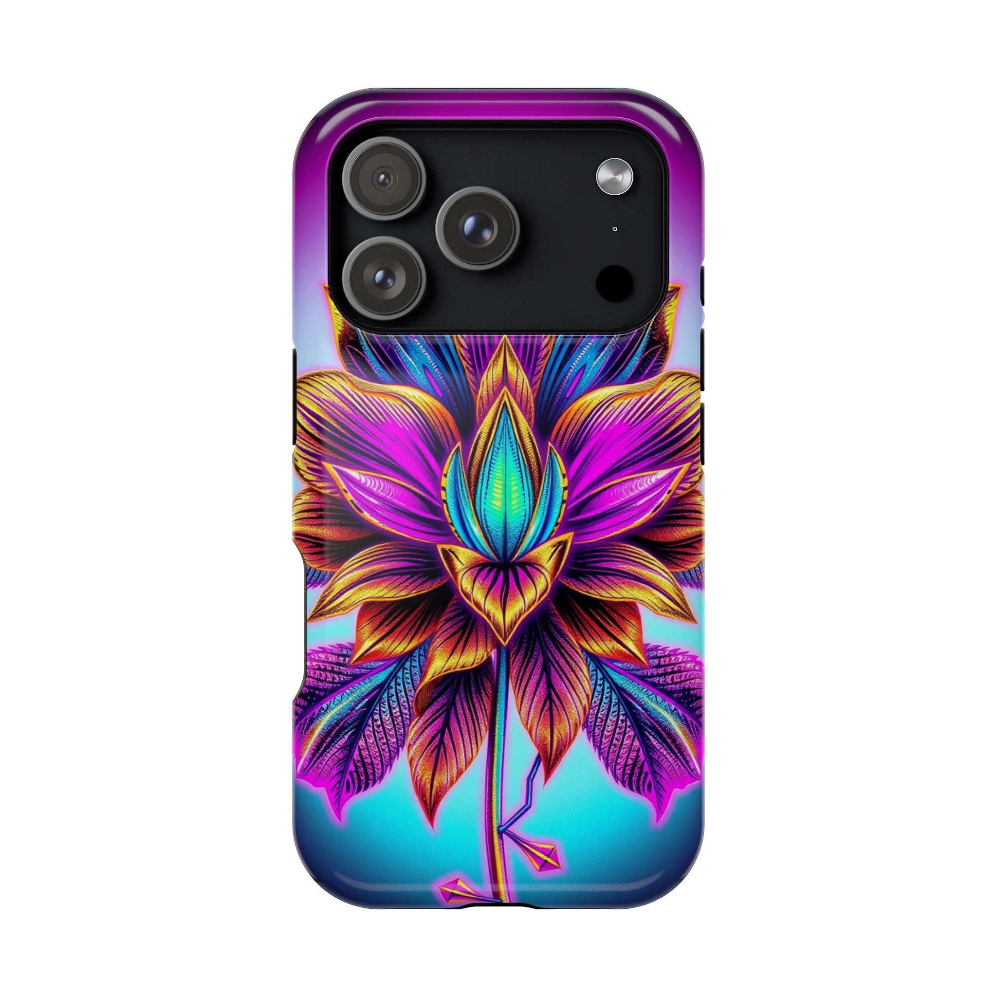 iPhone Floral Gold Foil Mystic Art Bold Modern Everyday Snap Case · iPhone Case