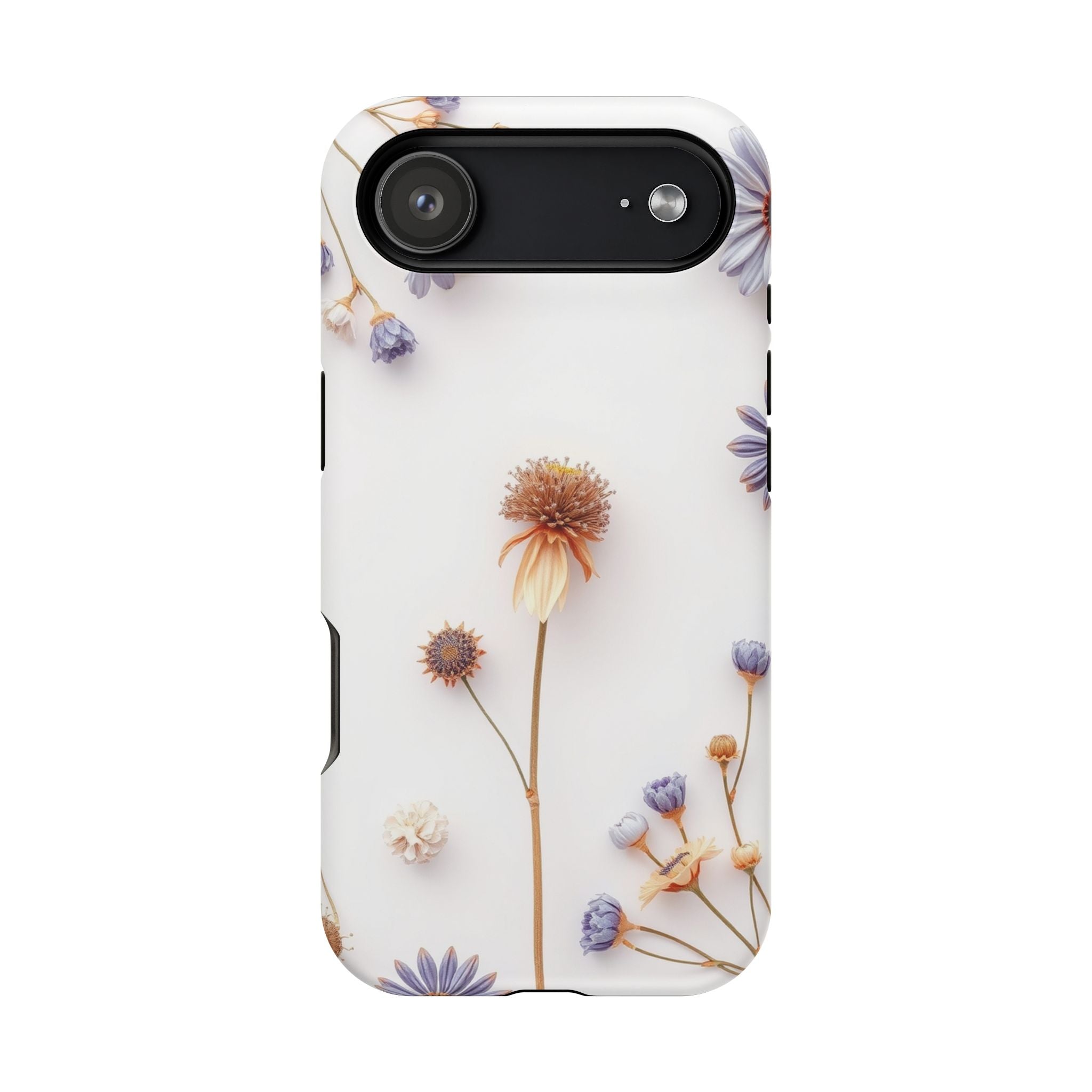 iPhone Dried Flower Flat Lay Bold Art Slim Everyday Designer Case · iPhone Case