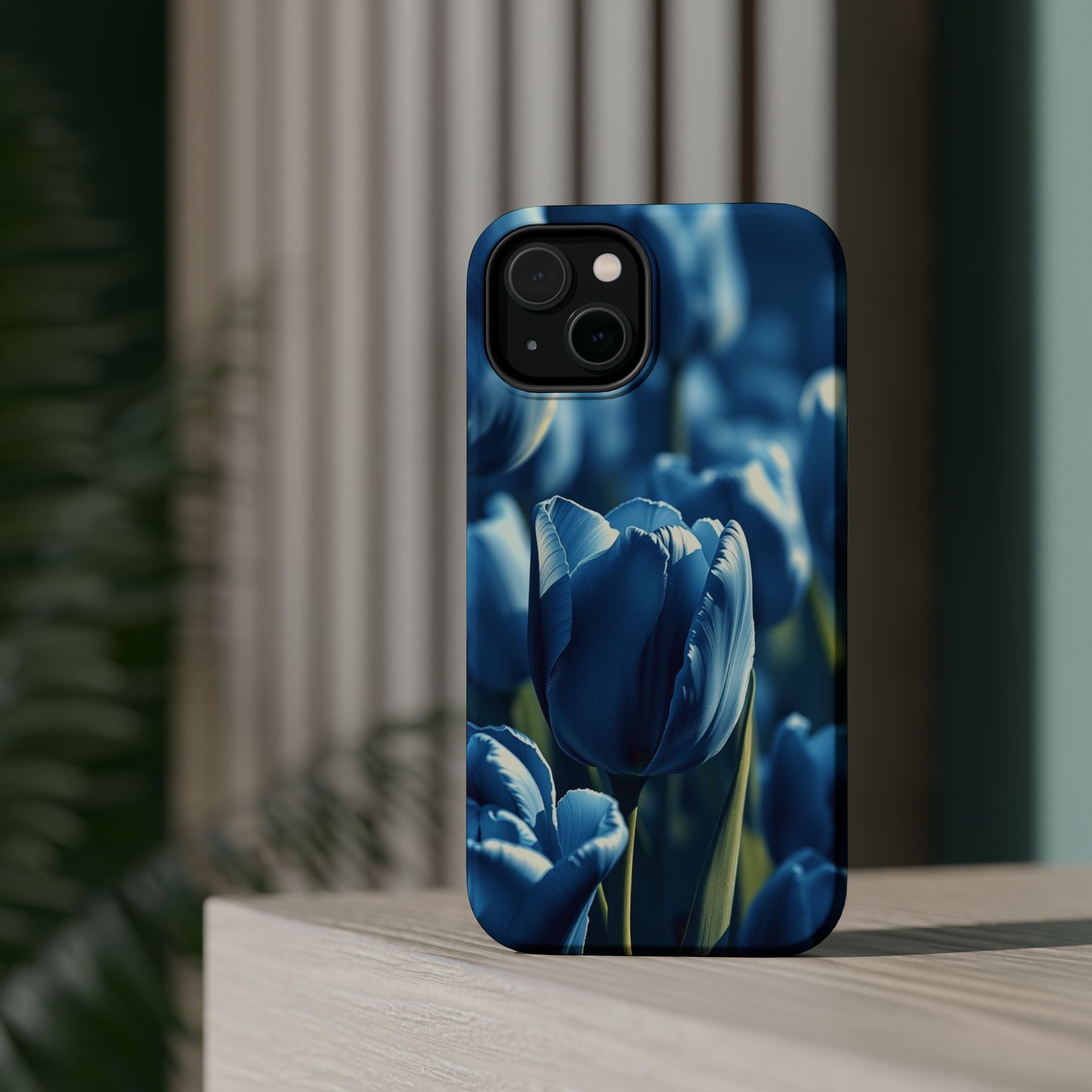 iPhone Tulip Row Oil Painting Impressionist Slim iPhone Everyday · iPhone Case