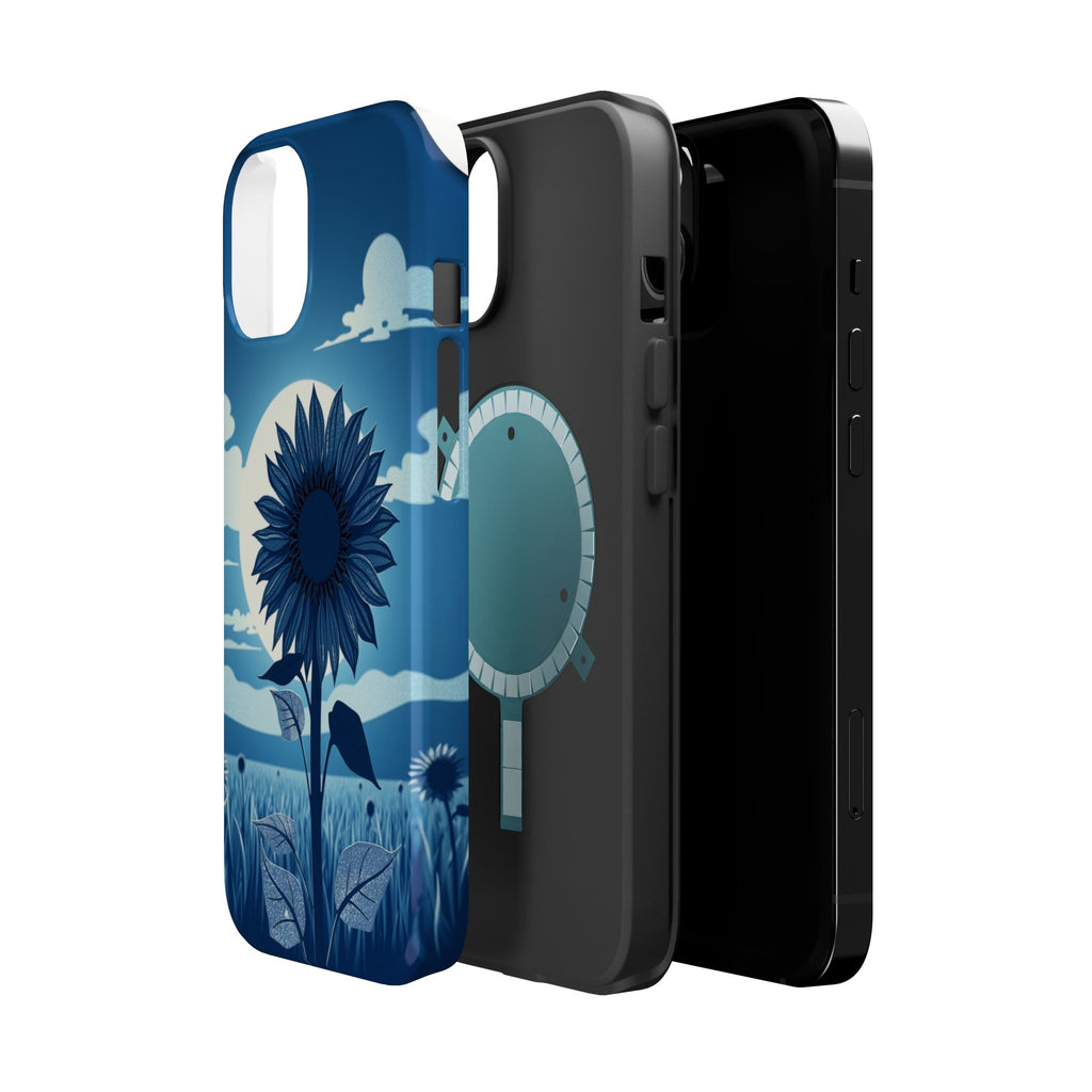 iPhone Sunflower Prairie Paper Cut Art Slim Everyday Designer Case · iPhone Case