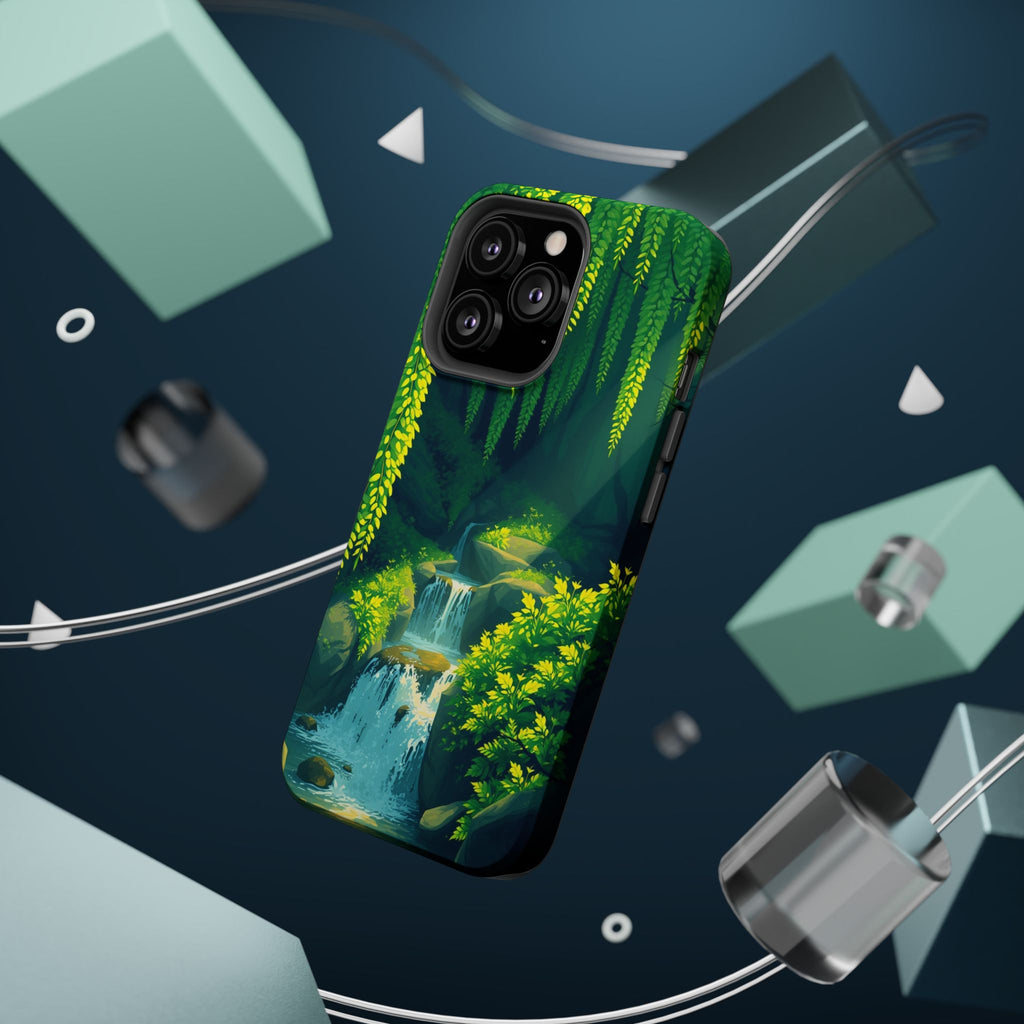 iPhone Earthy Wisteria Cascade Design Slim Everyday iPhone 13 Designer · iPhone