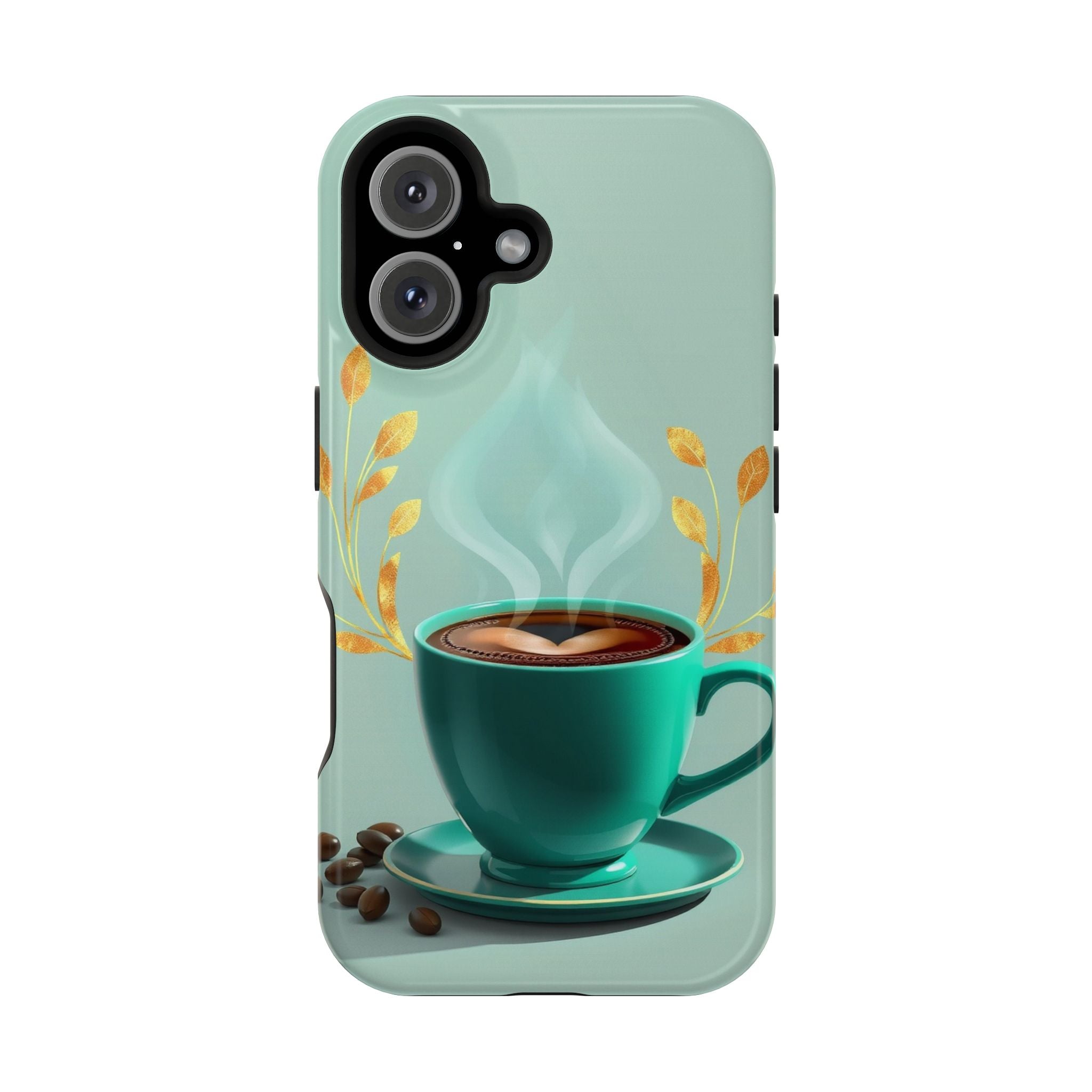 iPhone Radiant Emotional Support Coffee Design Soft Finish Everyday Case · iPhon