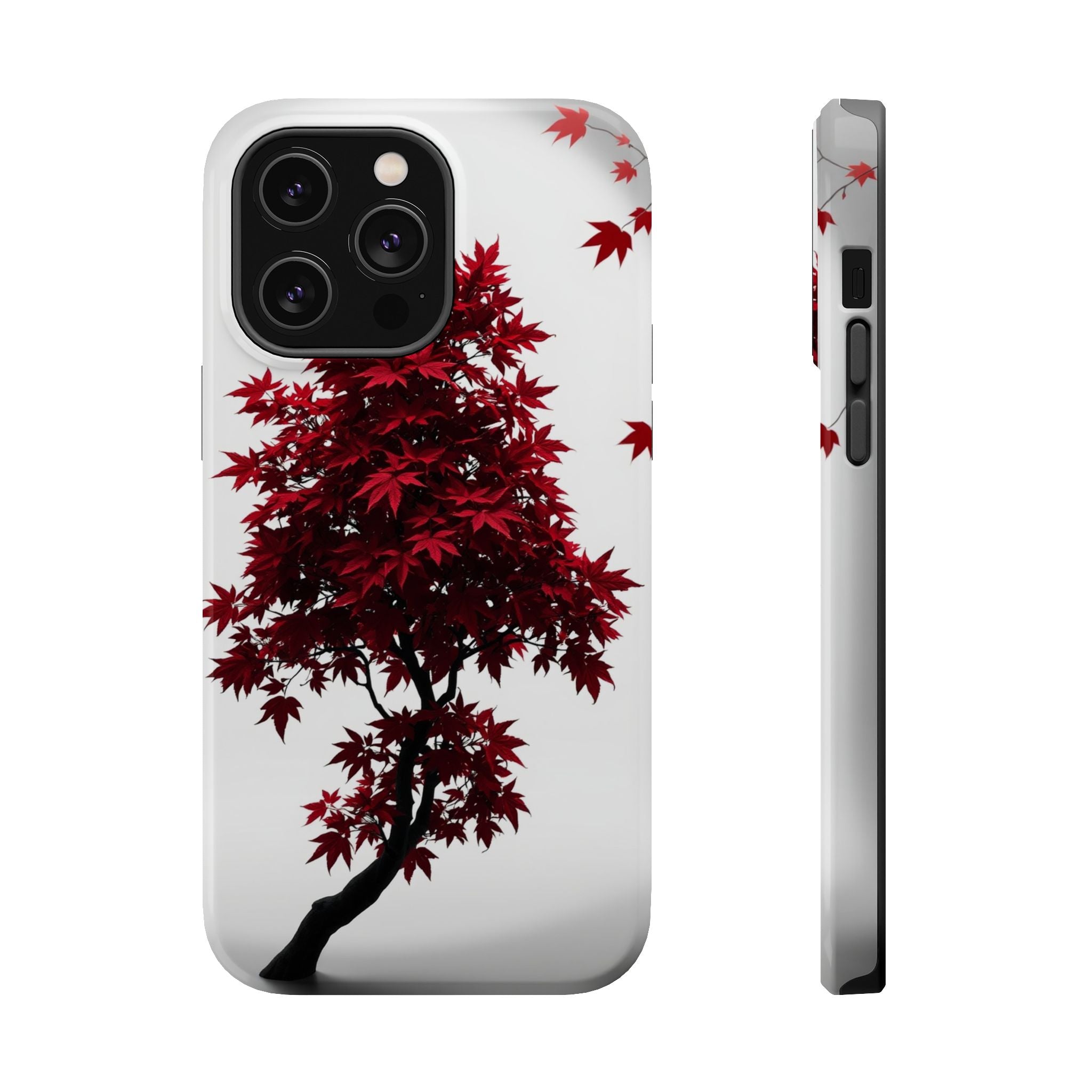 iPhone Autumn Maple 3D Digital Slim Everyday Designer Case · iPhone Case