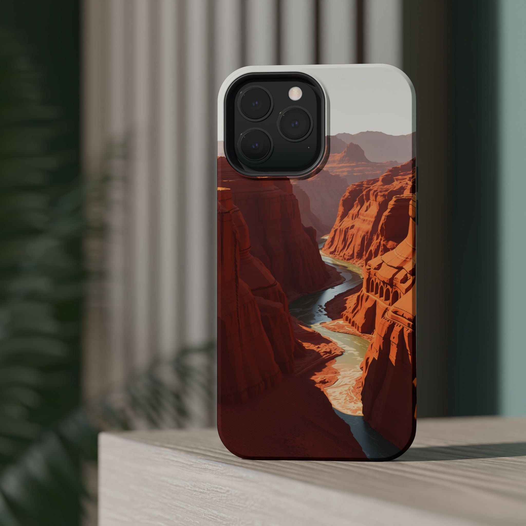 iPhone Radiant River Canyon Design Bold Modern Everyday Snap Case · iPhone Case