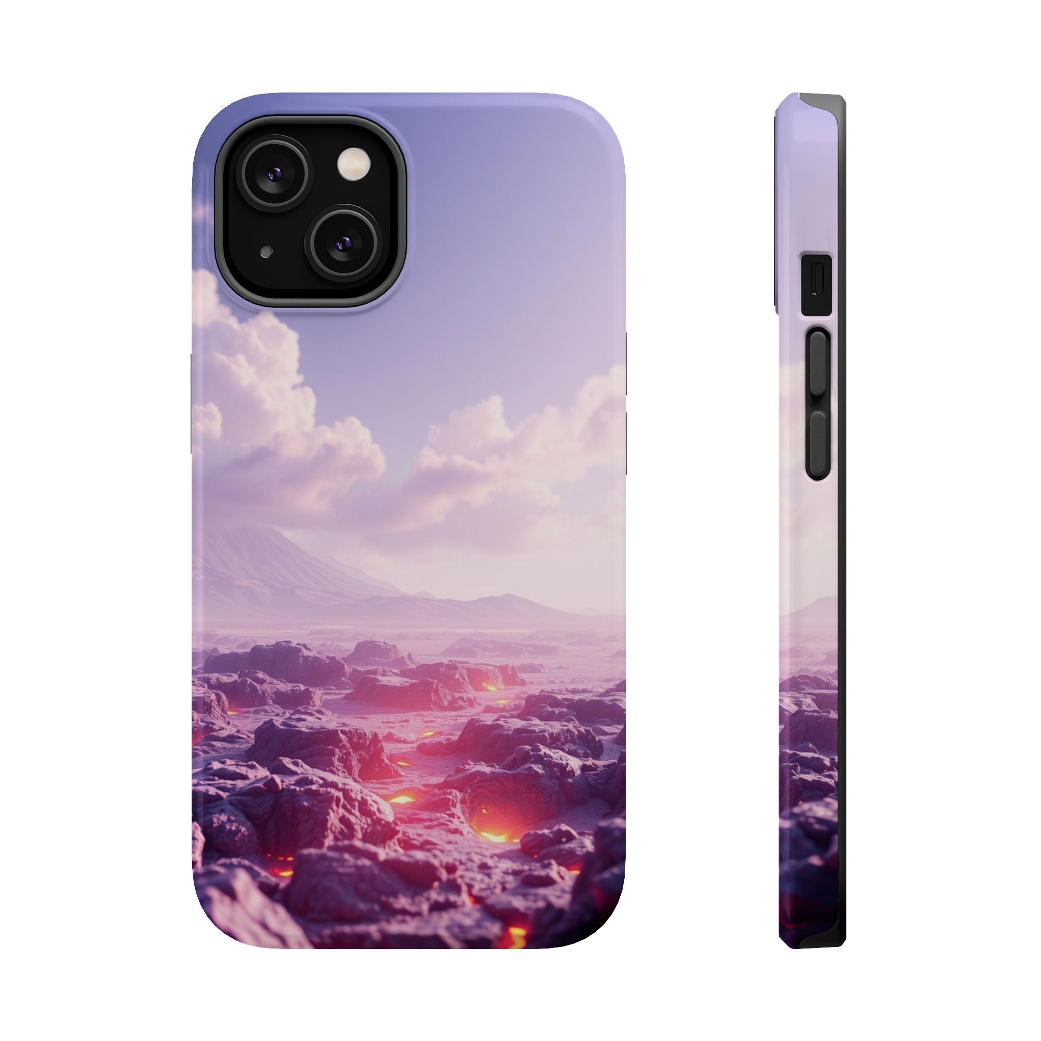 iPhone Lava Field Cinematic Art Slim Everyday Designer Case · iPhone Case