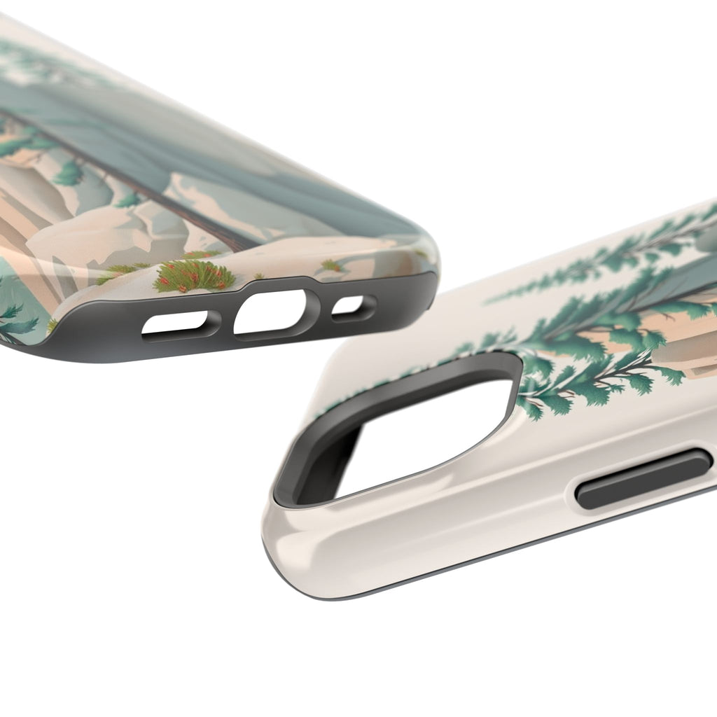iPhone Pine Ridge Electric Art 17 Bold Modern Everyday Snap Case · iPhone Case