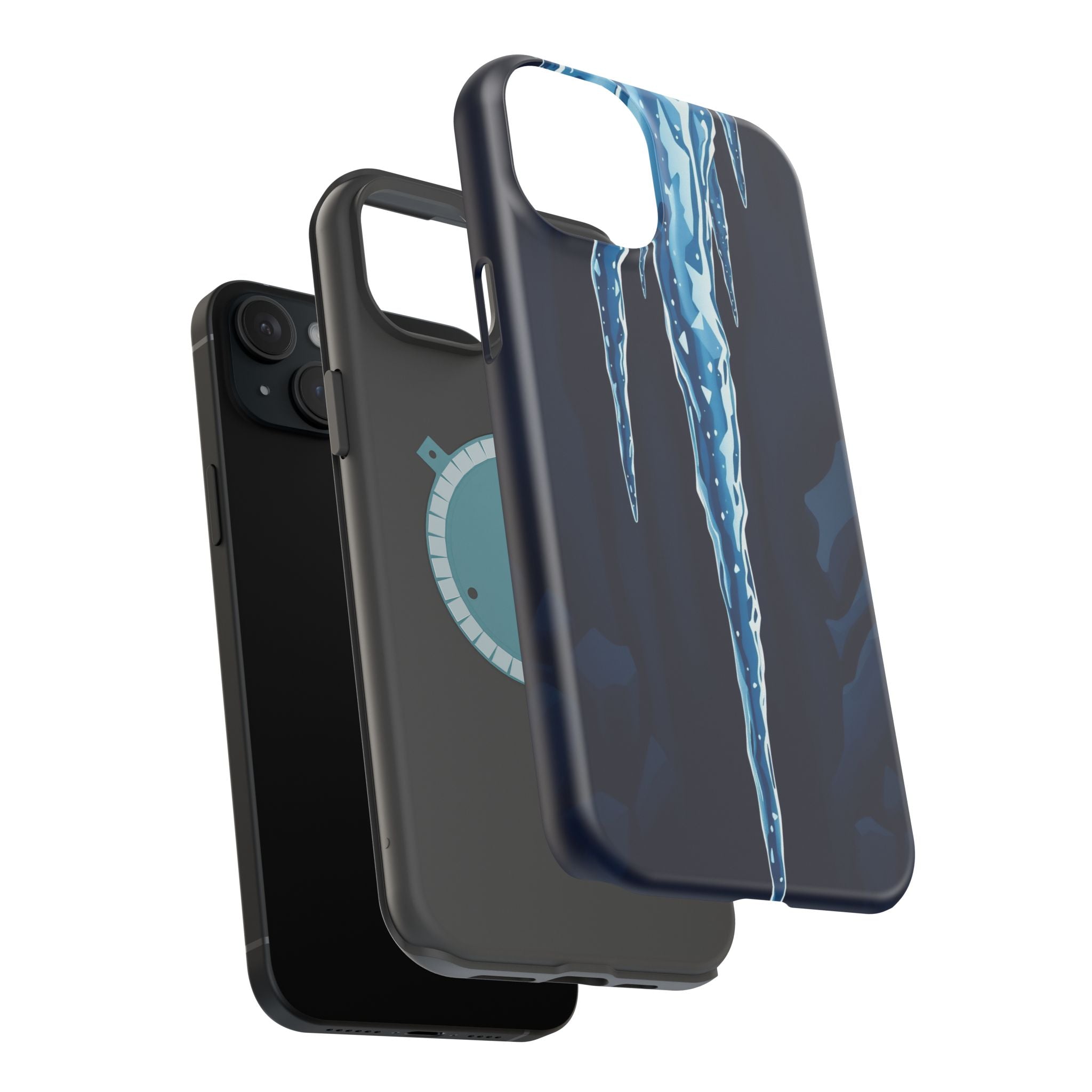 iPhone Vibrant Icicle Formation Design Slim Everyday Designer Case · iPhone Case