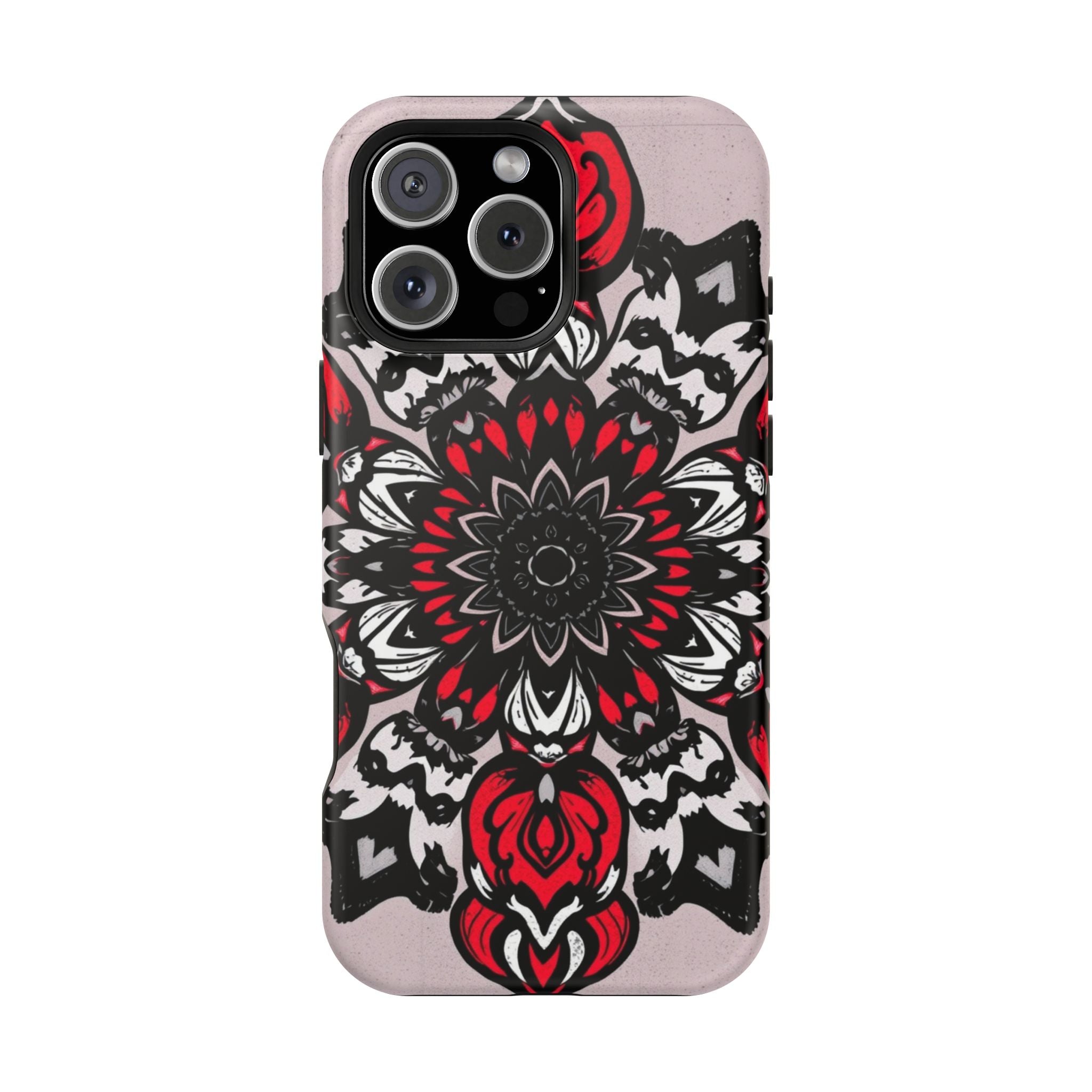 iPhone Floral Mandala Bold Art Slim Everyday Designer Case · iPhone Case