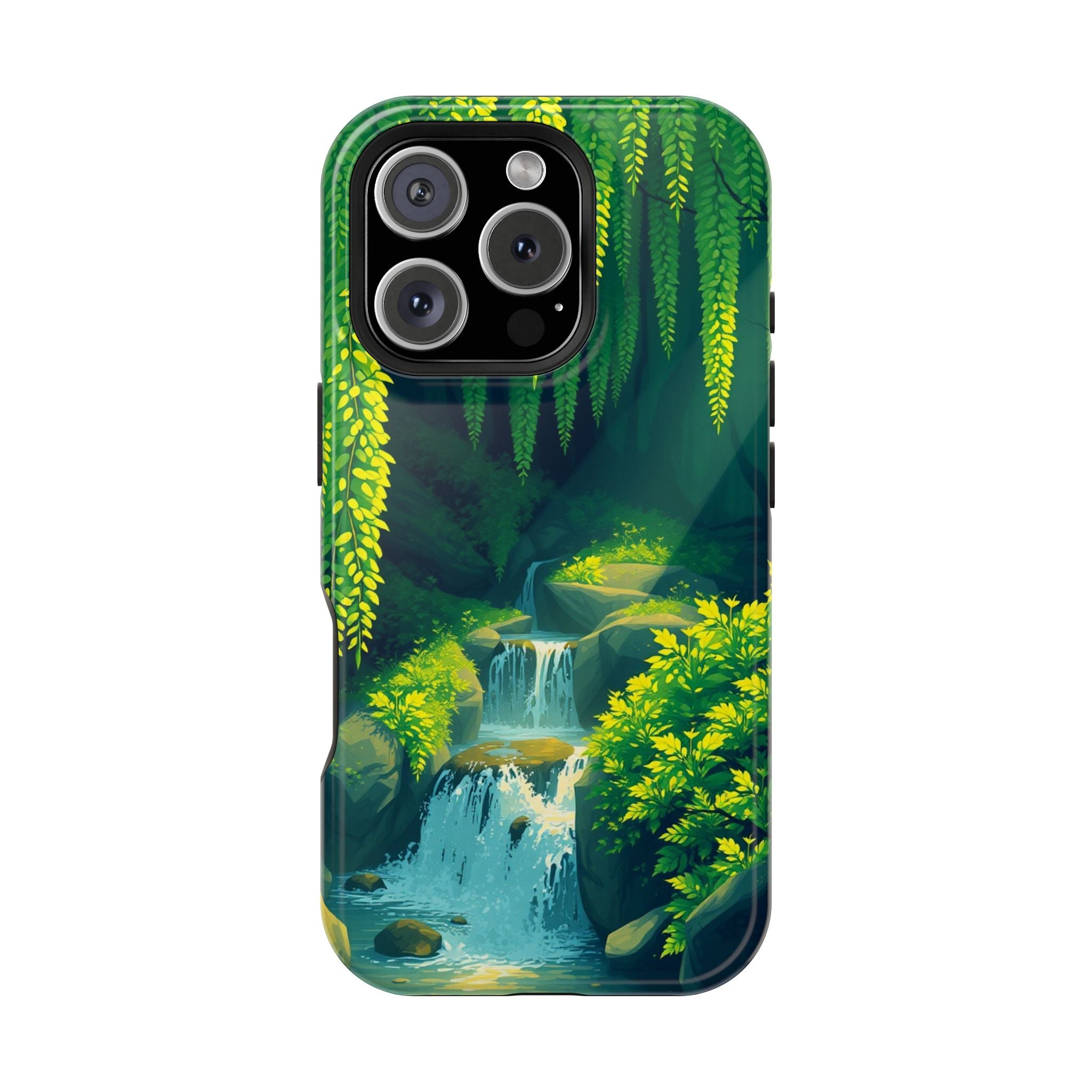 iPhone Earthy Wisteria Cascade Design Slim Everyday iPhone 13 Designer · iPhone