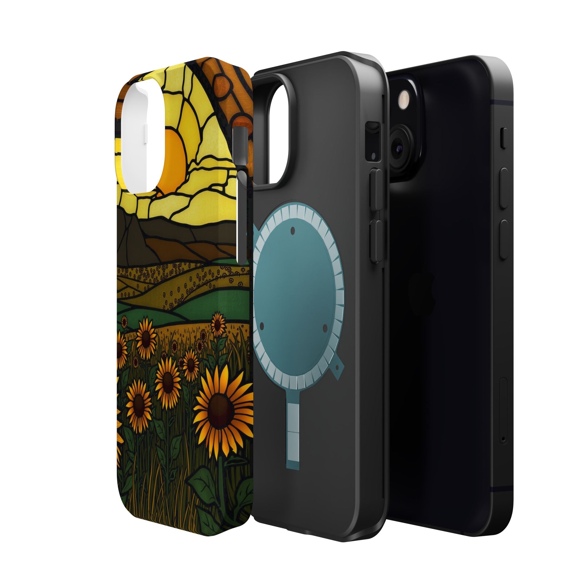 iPhone Sunflower Prairie Enchanted Art Slim Everyday Designer Case · iPhone Case