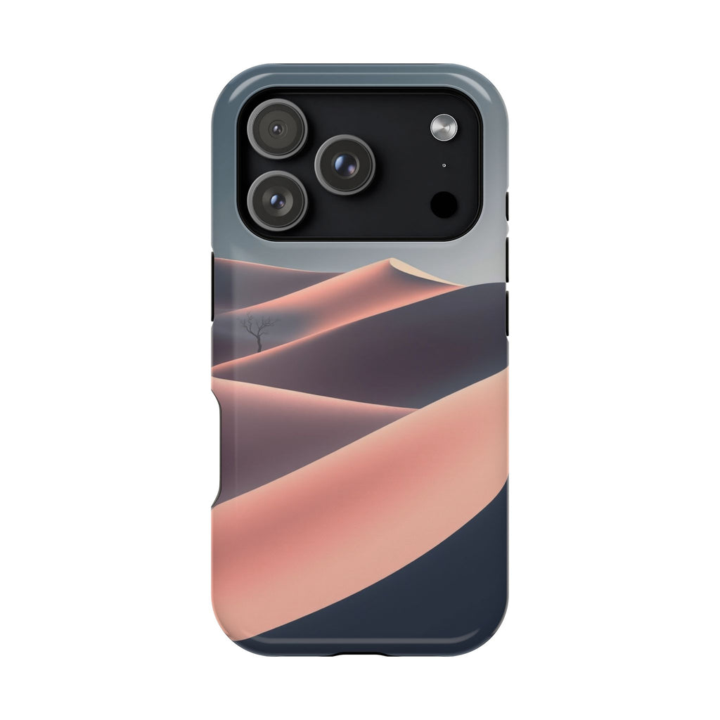 iPhone Mint And Blush Desert Dunes Bold Modern Everyday Snap Case · iPhone Case