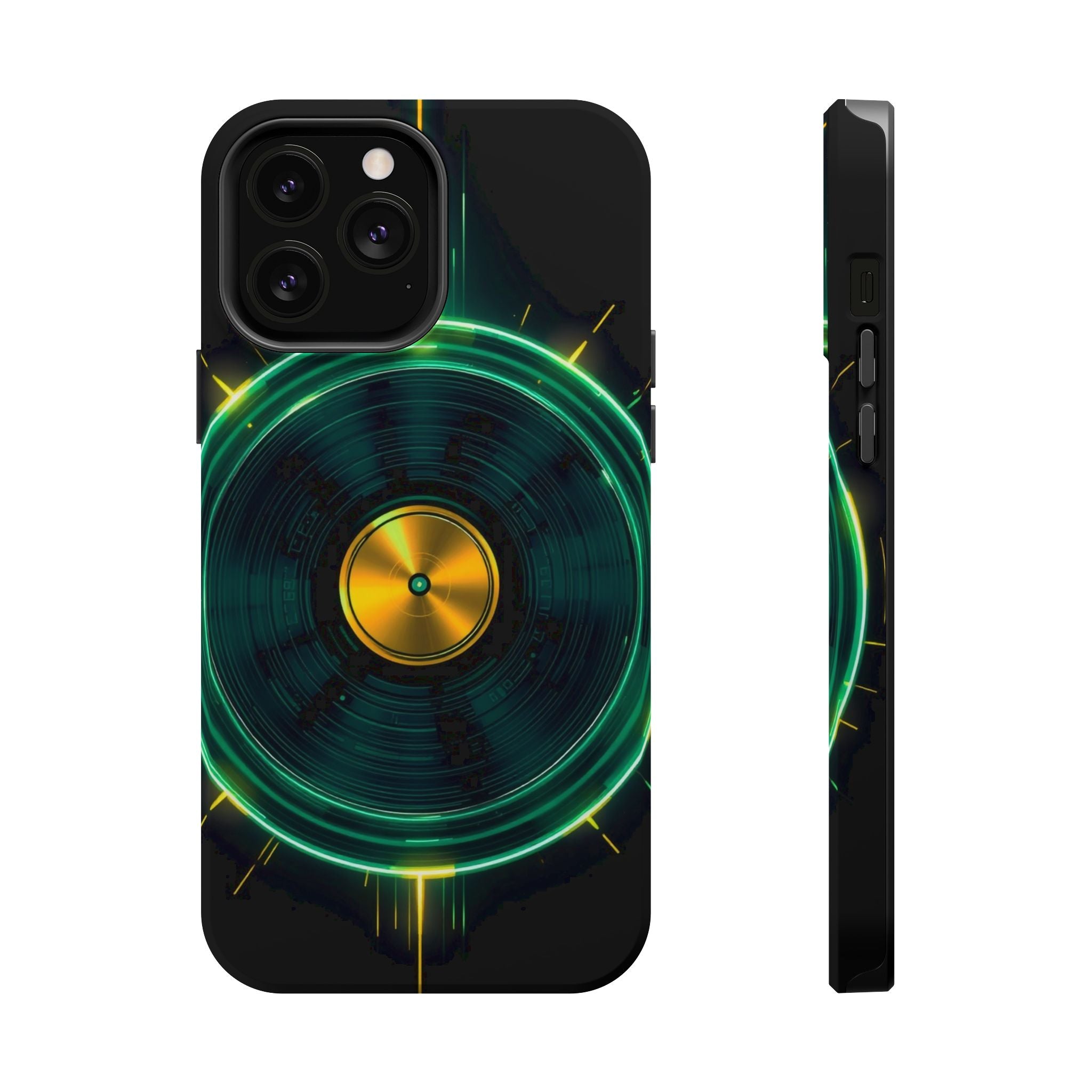 iPhone Dreamy Record Vinyl Spin Design Slim Everyday Designer Case · iPhone Case