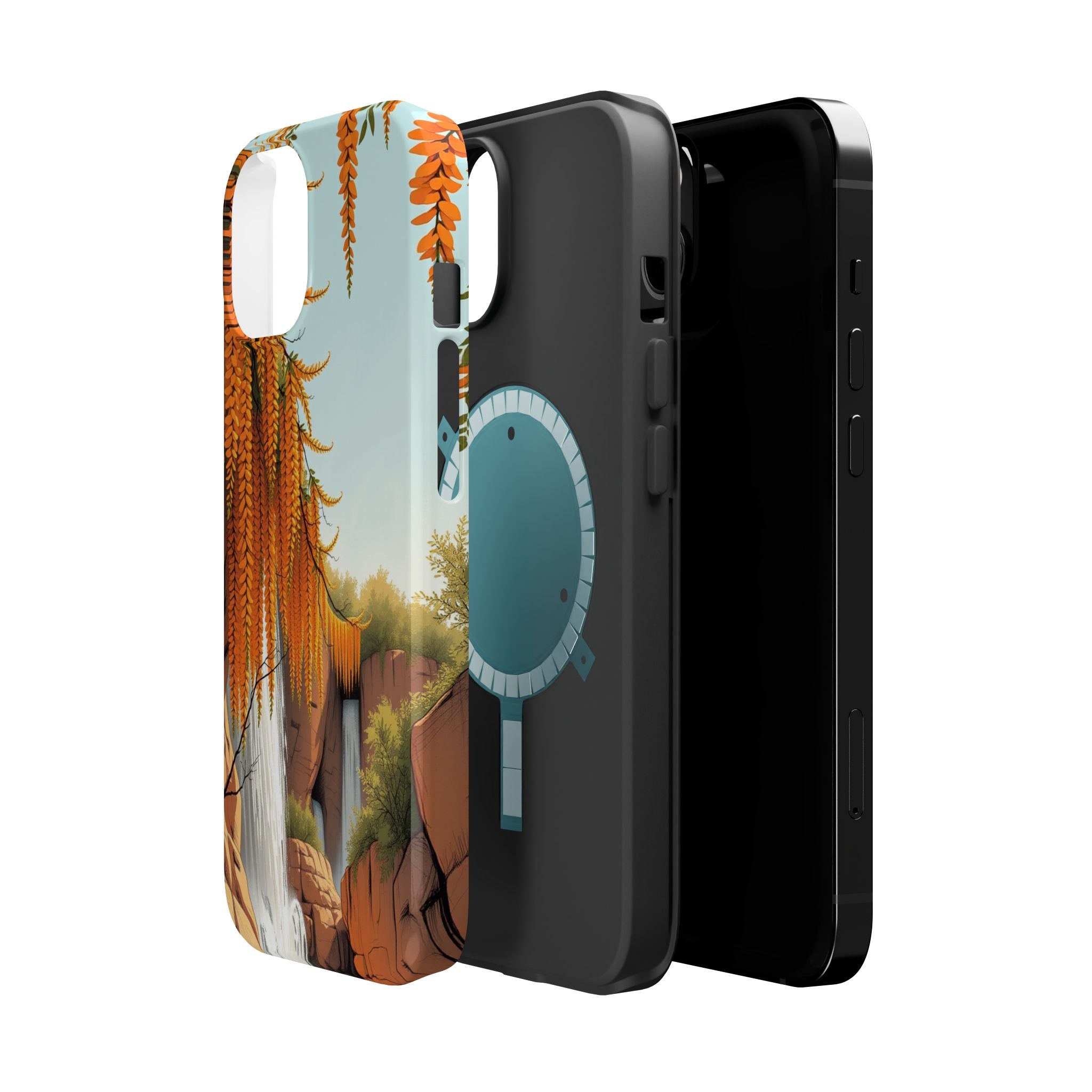 iPhone Wisteria Cascade Mystic Art Bold Modern Everyday Snap Case · iPhone Case