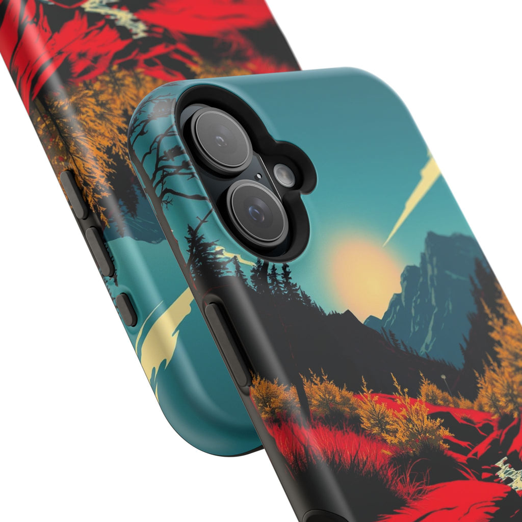 iPhone Earthy Spring Creek Design Bold Modern Everyday Snap Case · iPhone Case