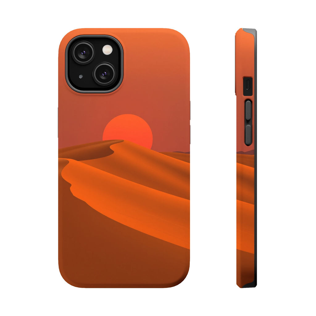 iPhone Serene Sand Dunes at Dusk Design Slim Everyday iPhone 15 · iPhone Case