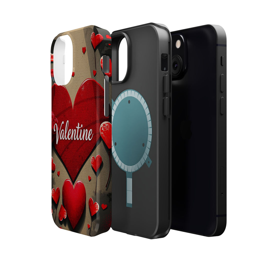 iPhone Serene Vintage Valentine Card Design Slim Everyday Designer Case · iPhone