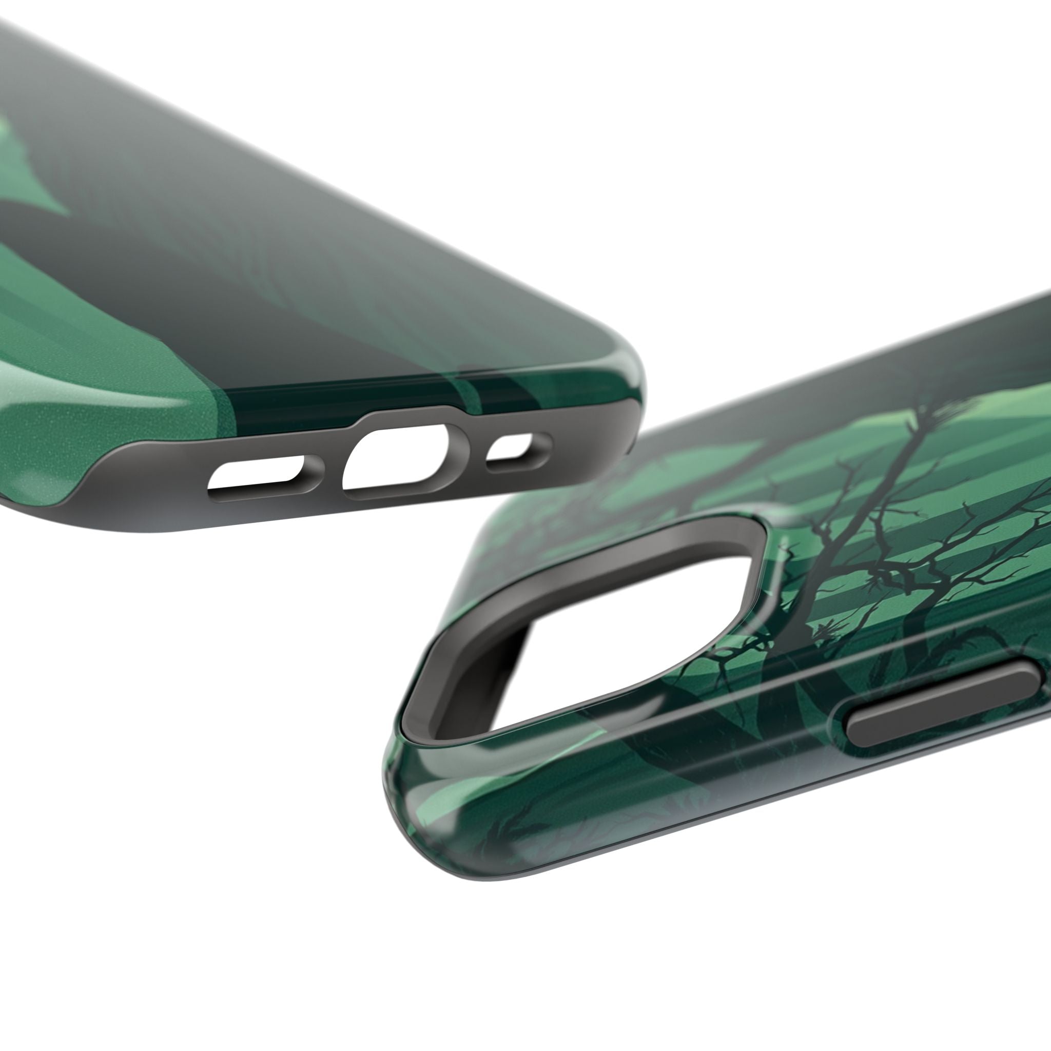 iPhone Sage And Ivory Dark Forest Spirits Slim Everyday Designer Case · iPhone C