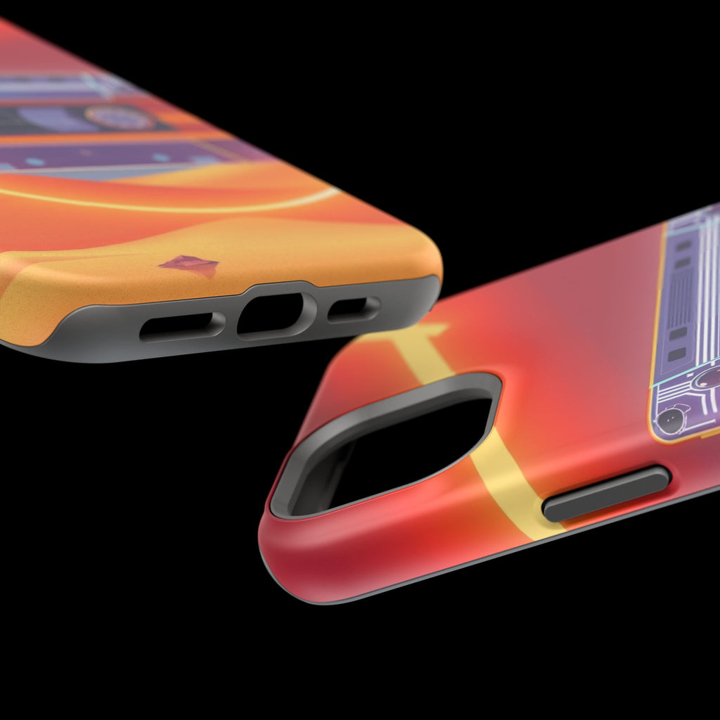 iPhone Cassette Tape Rewind Bold Art Slim Everyday Designer Case · iPhone Case