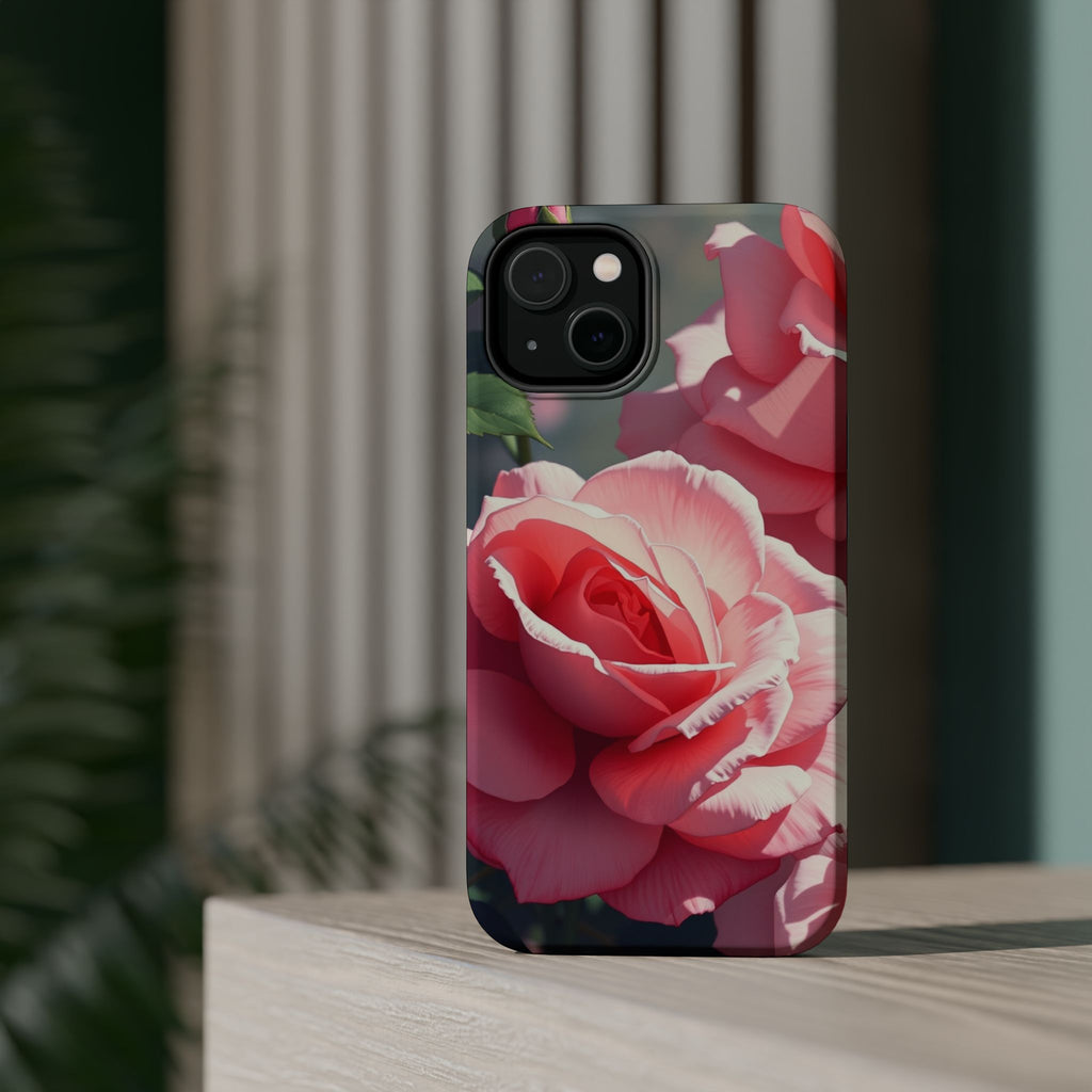 iPhone Serene Rose Garden Design Bold Modern Everyday Snap Case · iPhone Case