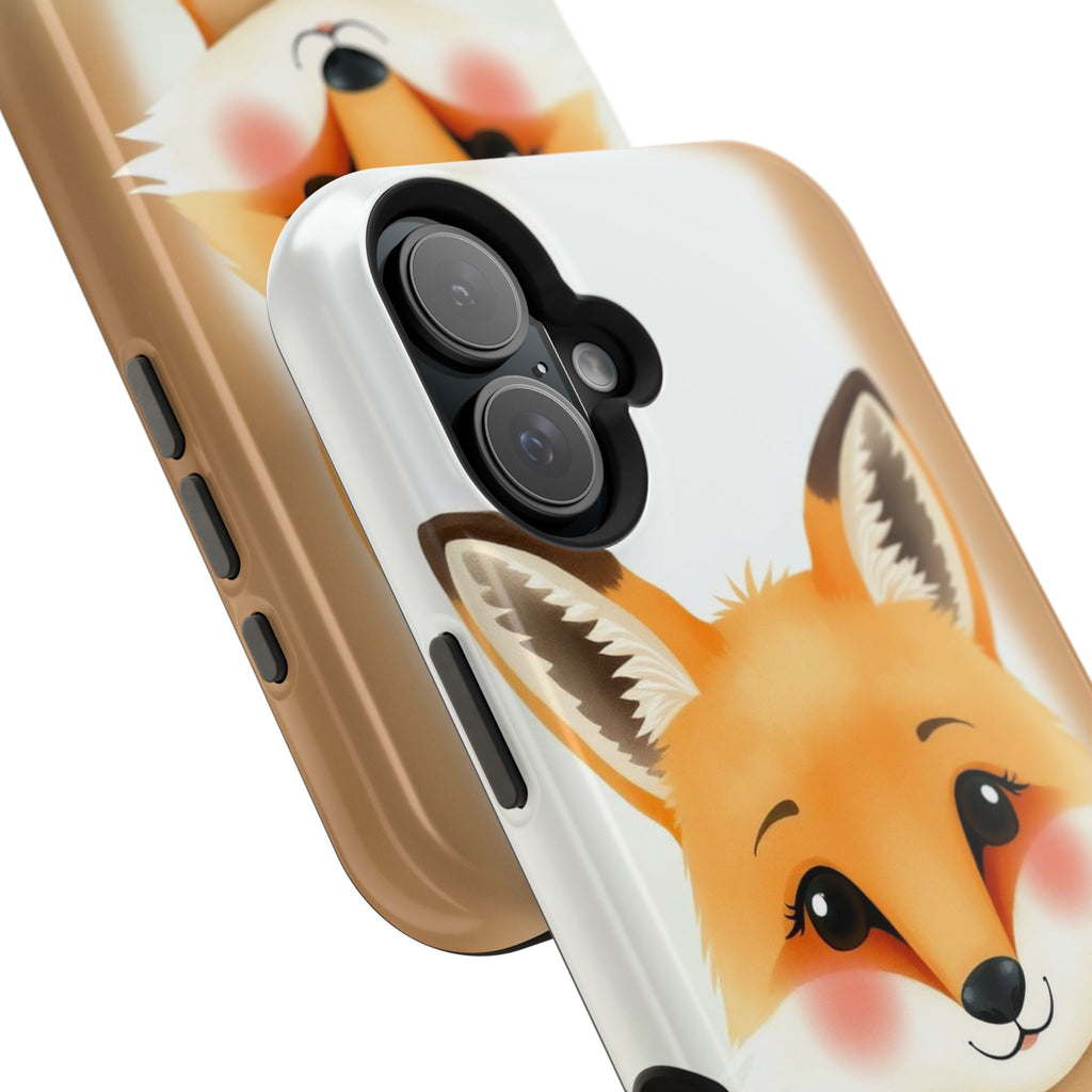 iPhone Watercolor Fox Portrait Kids Fun iPhone Phone Case Gift Slim · iPhone Cas