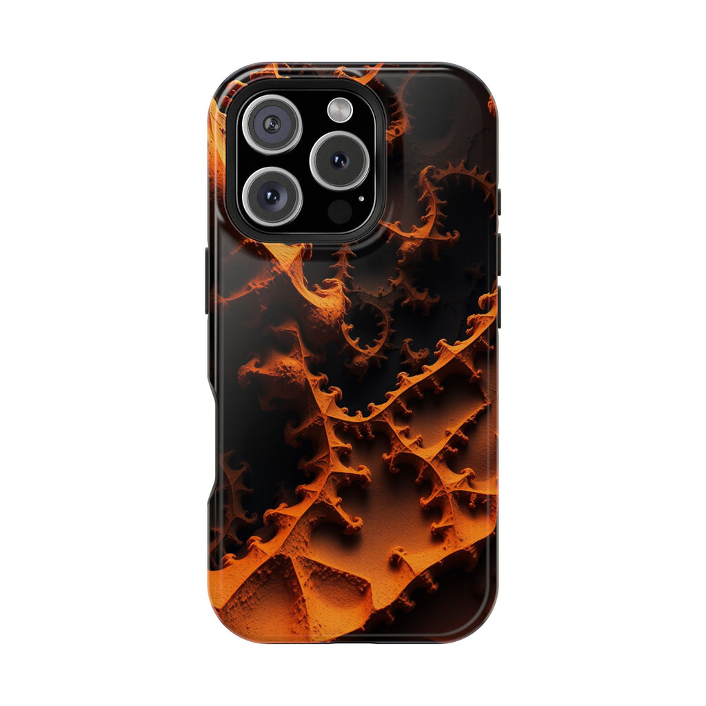 iPhone Radiant Fractal Zoom Design Bold Modern Everyday Snap Case · iPhone Case
