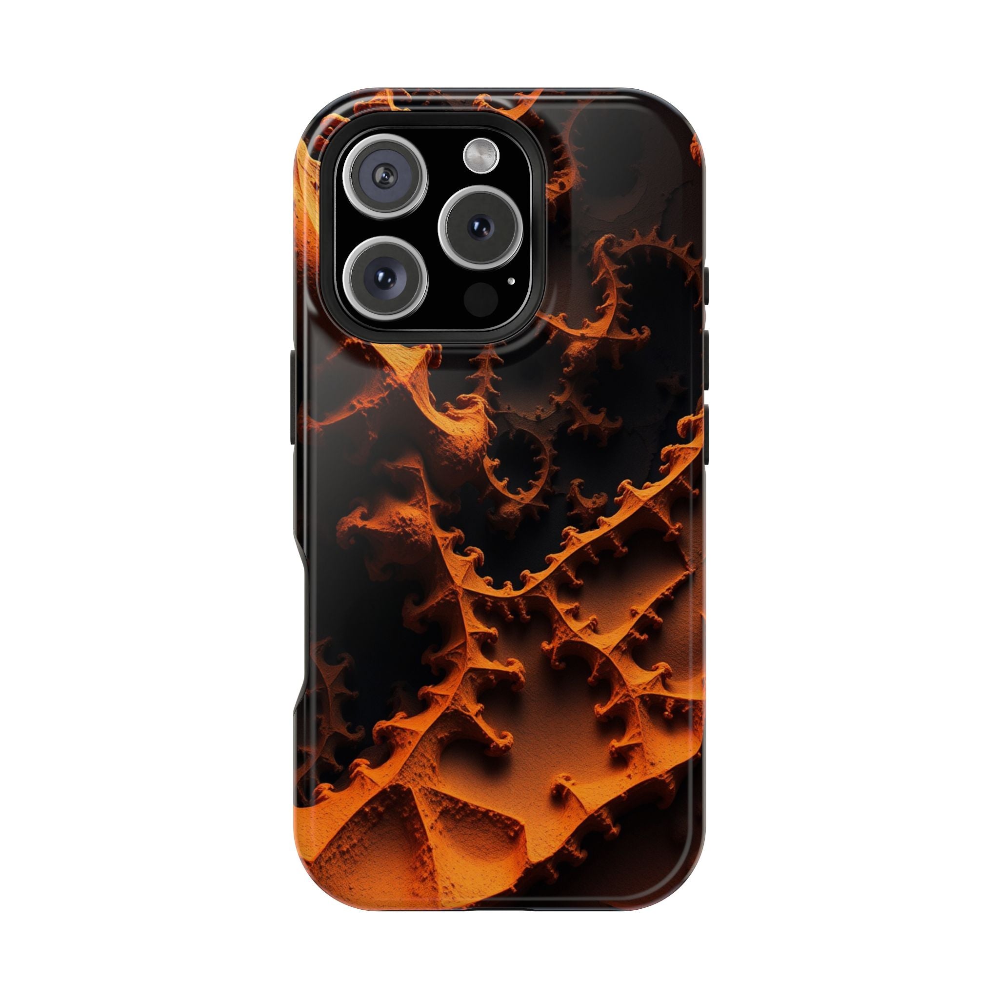 iPhone Radiant Fractal Zoom Design Bold Modern Everyday Snap Case · iPhone Case