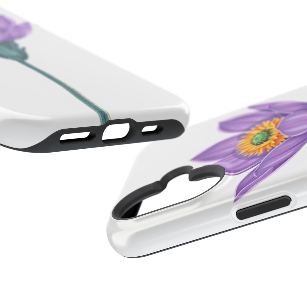 iPhone Indigo And Violet Desert Flower Slim Everyday Designer Case · iPhone Case