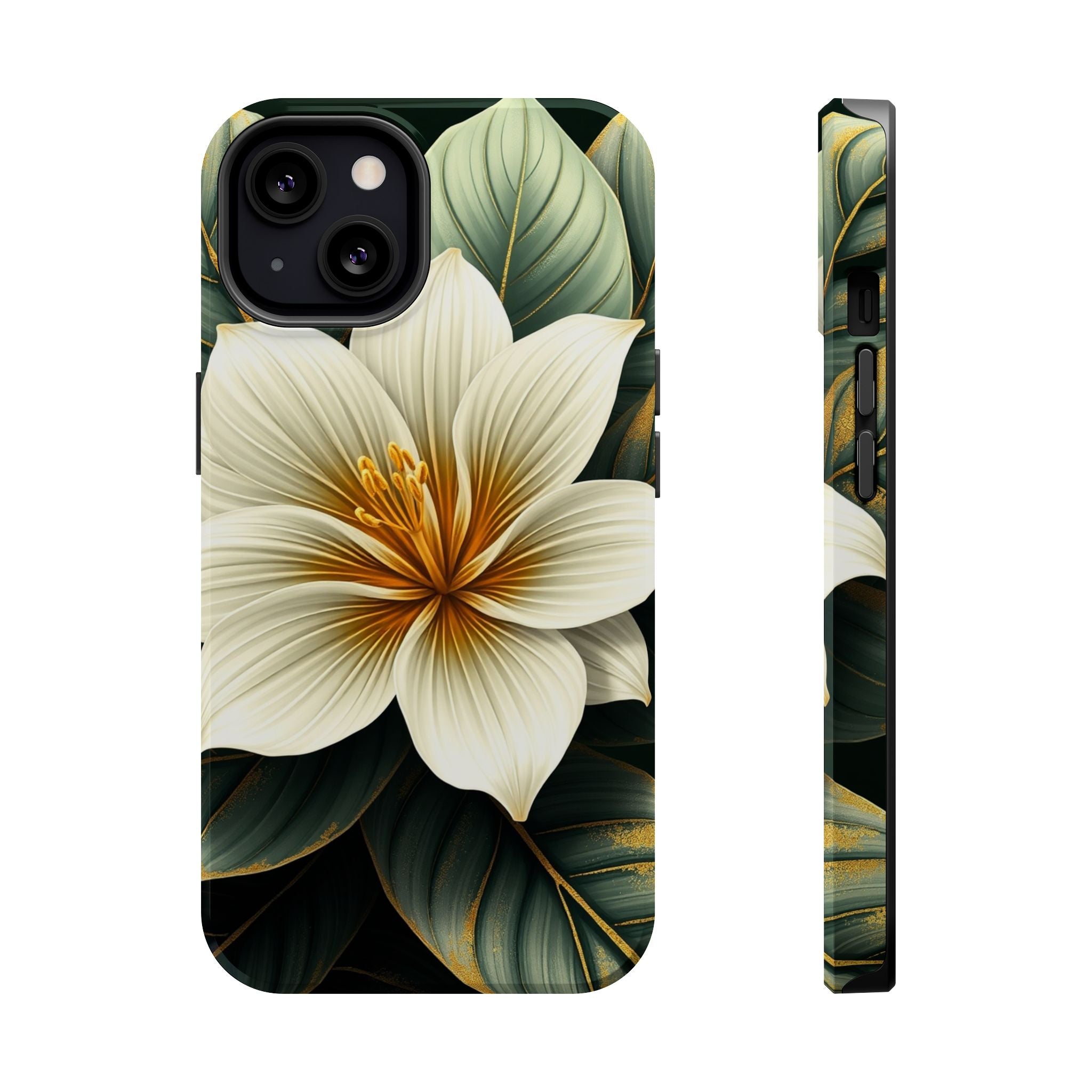 iPhone Radiant Tropical Bloom Design Slim Everyday Designer Case · iPhone Case