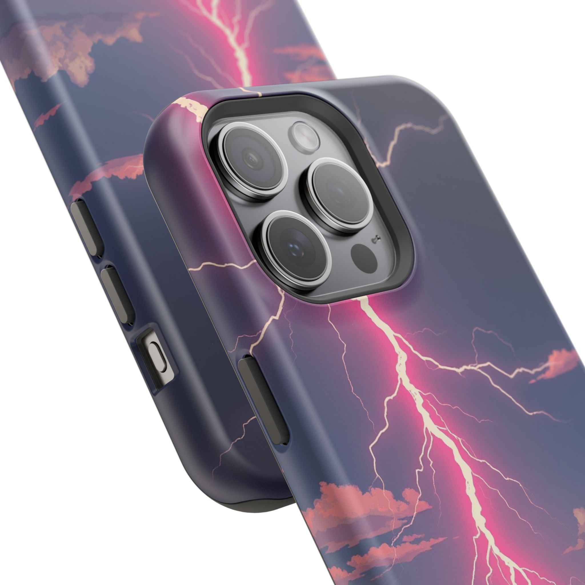 iPhone Rose Pink And Cream Prairie Lightning Slim iPhone Everyday · iPhone Case