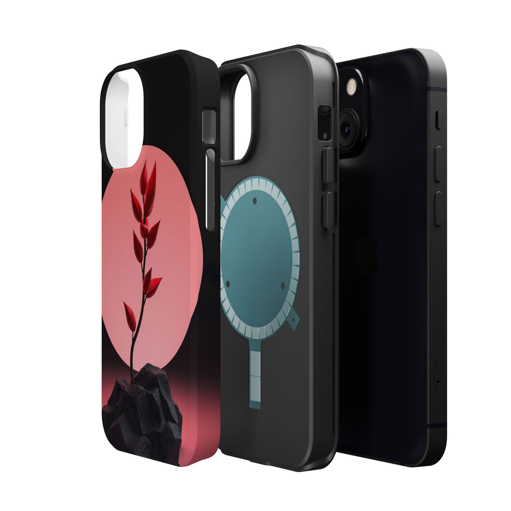 iPhone Serene Minimalist Stem Design Slim Everyday Designer Case · iPhone Case