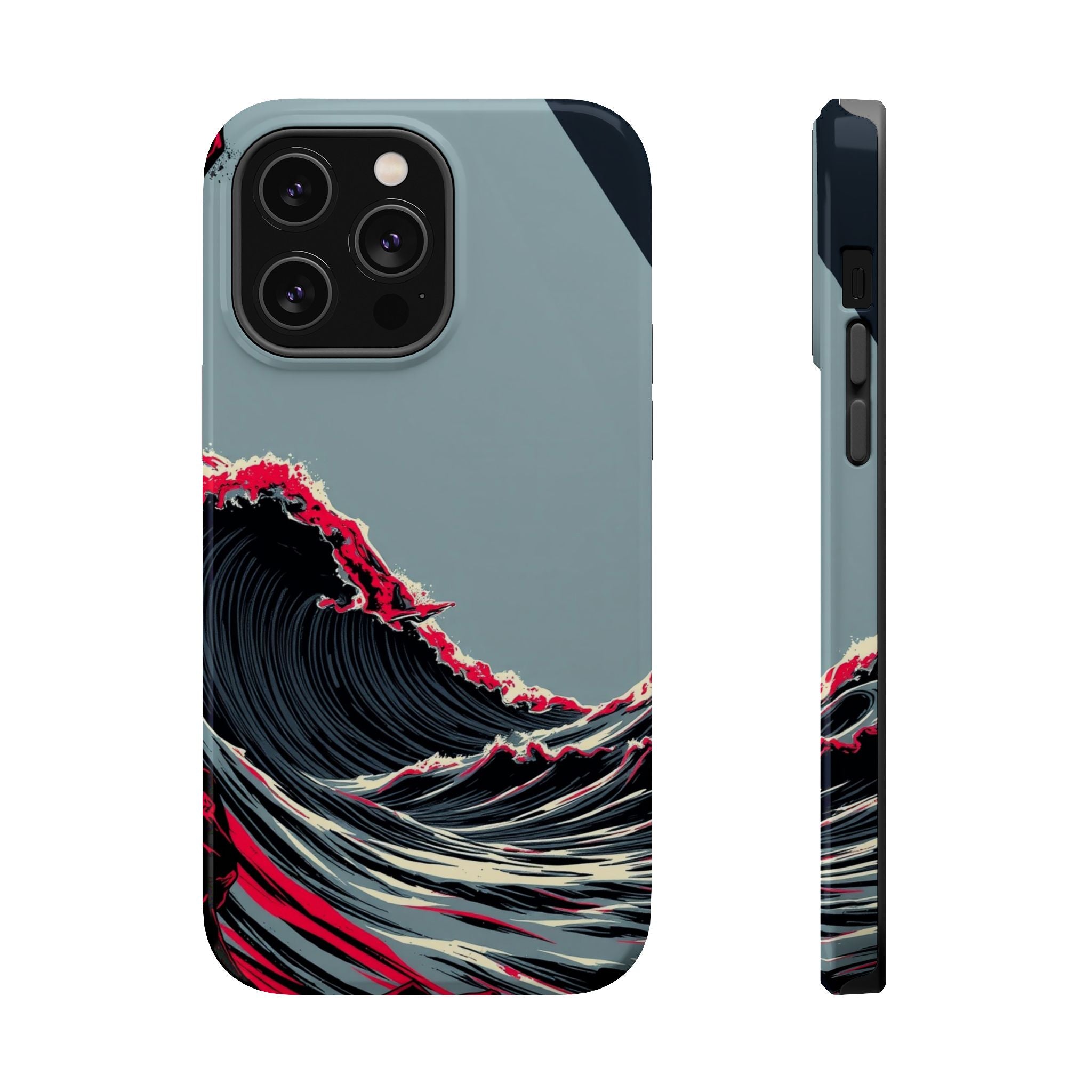 iPhone Vibrant Wave Interference Design Slim Everyday iPhone Designer · iPhone C