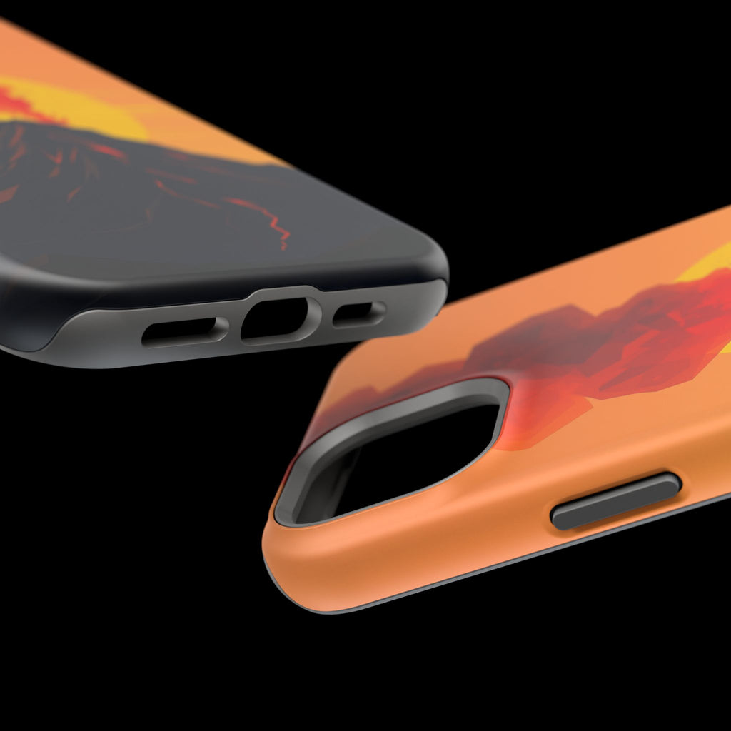 iPhone Vibrant Volcanic Eruption Design Slim Everyday iPhone Designer · iPhone C