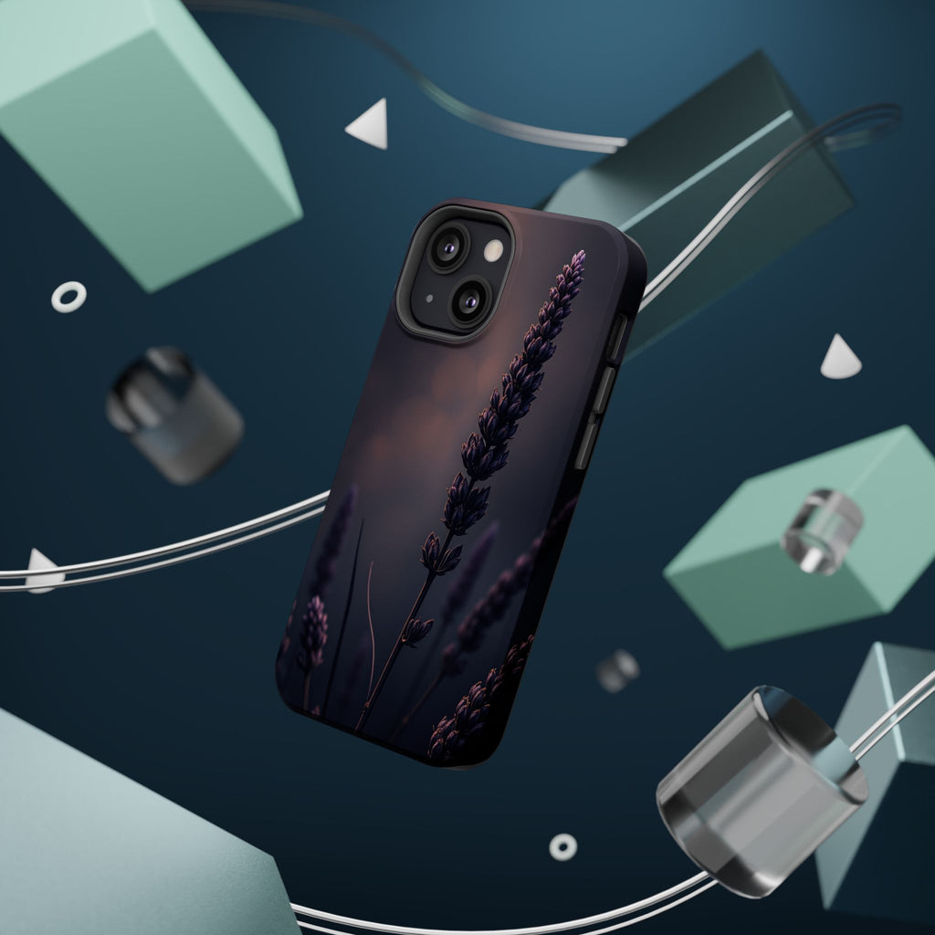 iPhone Lavender Haze Electric Art Clean Minimal Snap Case · iPhone Case