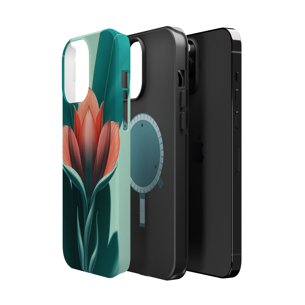iPhone Dreamy Botanical Illustration Design Soft iPhone 14 Finish · iPhone Case