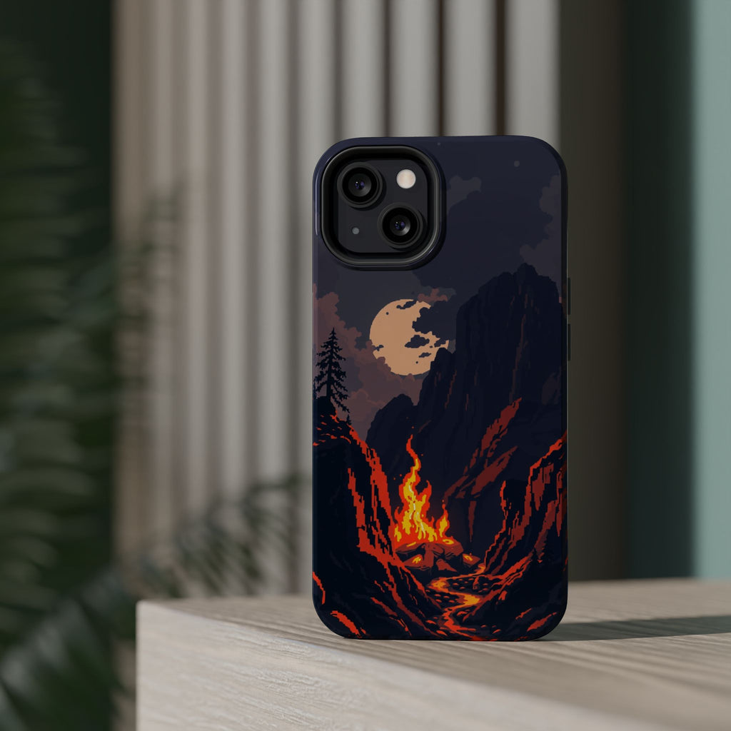 iPhone Wildfire Glow Mystic Art 13 Bold Modern Everyday Snap Case · iPhone Case