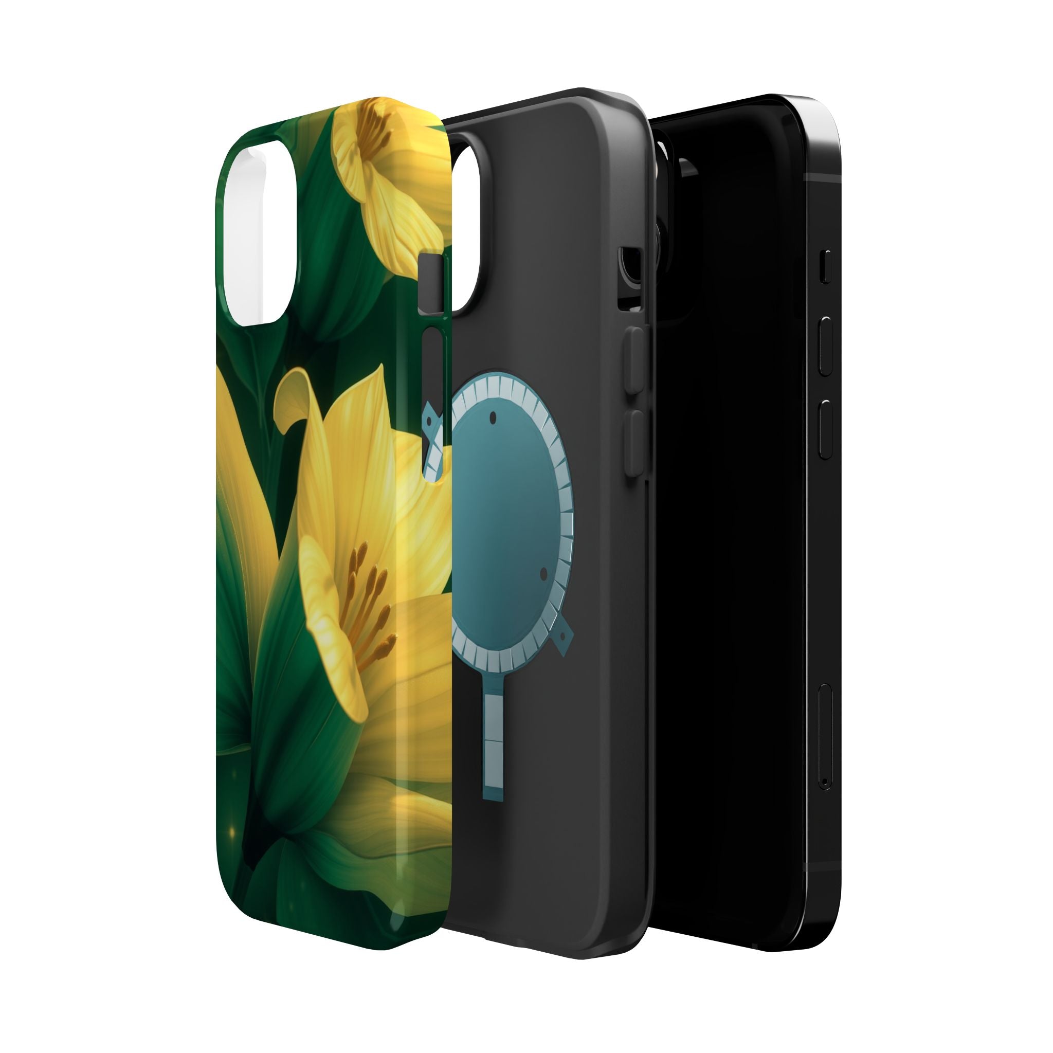 iPhone Night Bloomer Gold Foil Luxury Slim Everyday Designer Case · iPhone Case