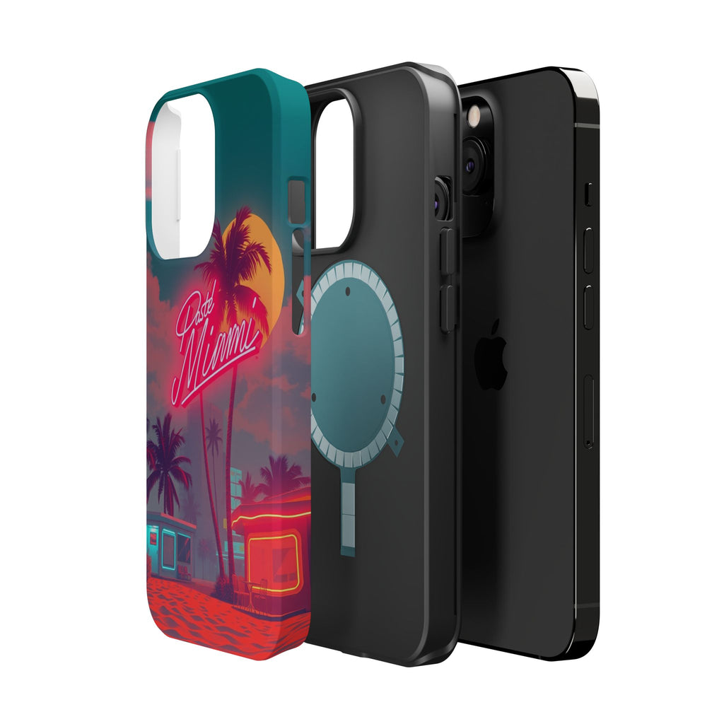 iPhone 1980s Pastel Miami Enchanted Art Slim Everyday Designer Case · iPhone Cas