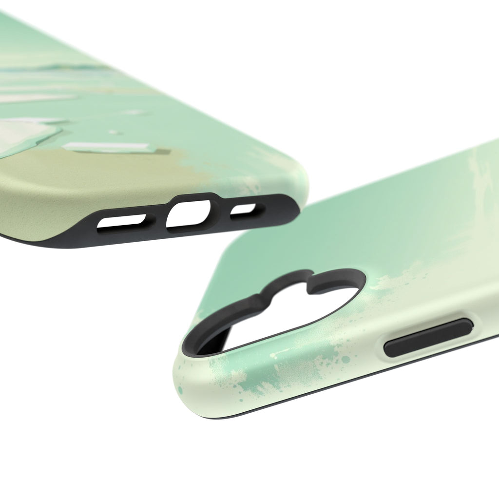 iPhone Vibrant Salt Flat Mirror Design Slim Everyday Designer Case · iPhone Case