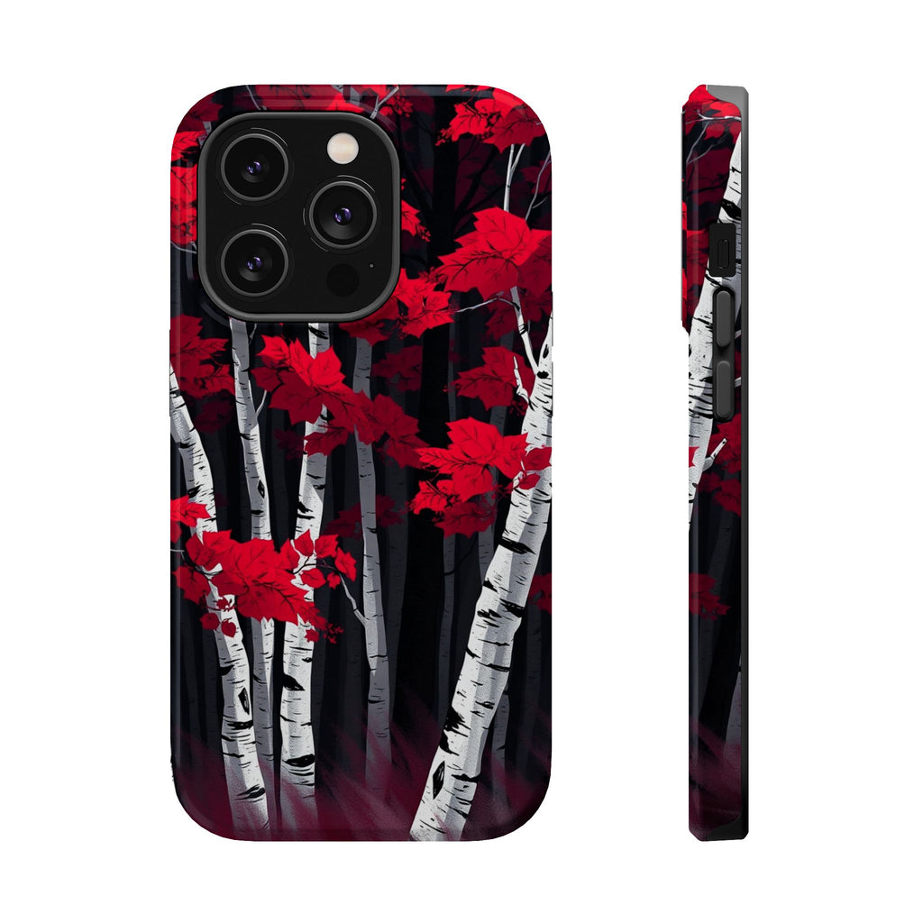 iPhone Birch Grove Dreamy Ethereal Bold Modern Everyday Snap Case · iPhone Case